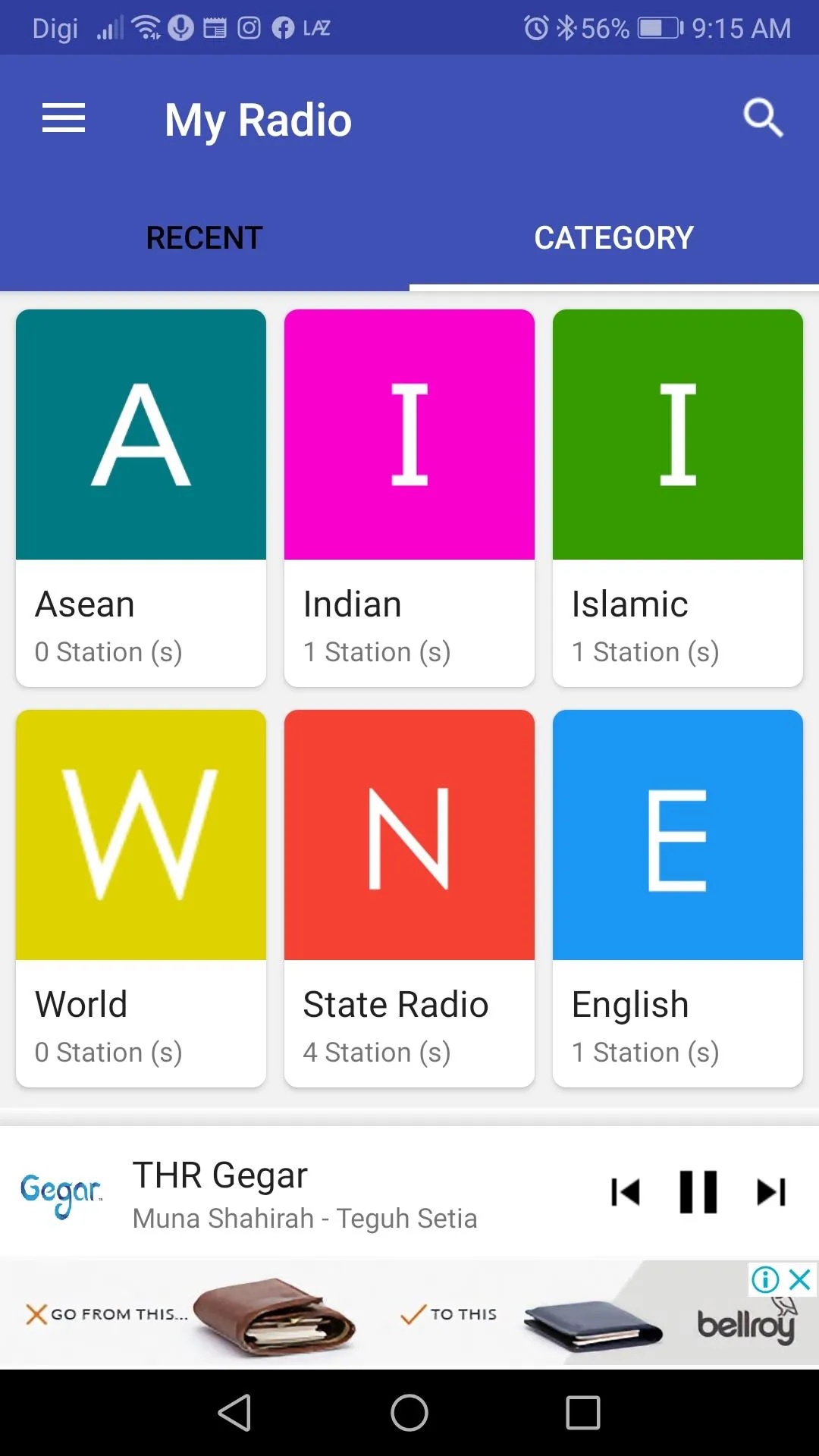 MyRadio: Radio Online Terbaek | Indus Appstore | Screenshot