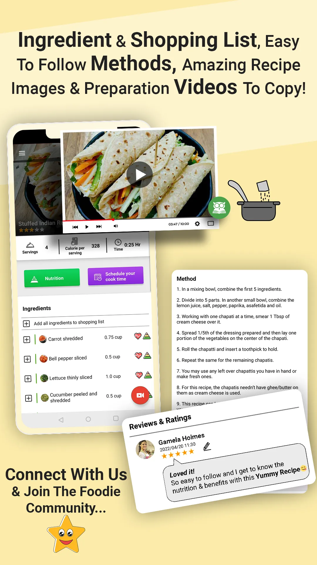 Indian Food Recipes Offline | Indus Appstore | Screenshot
