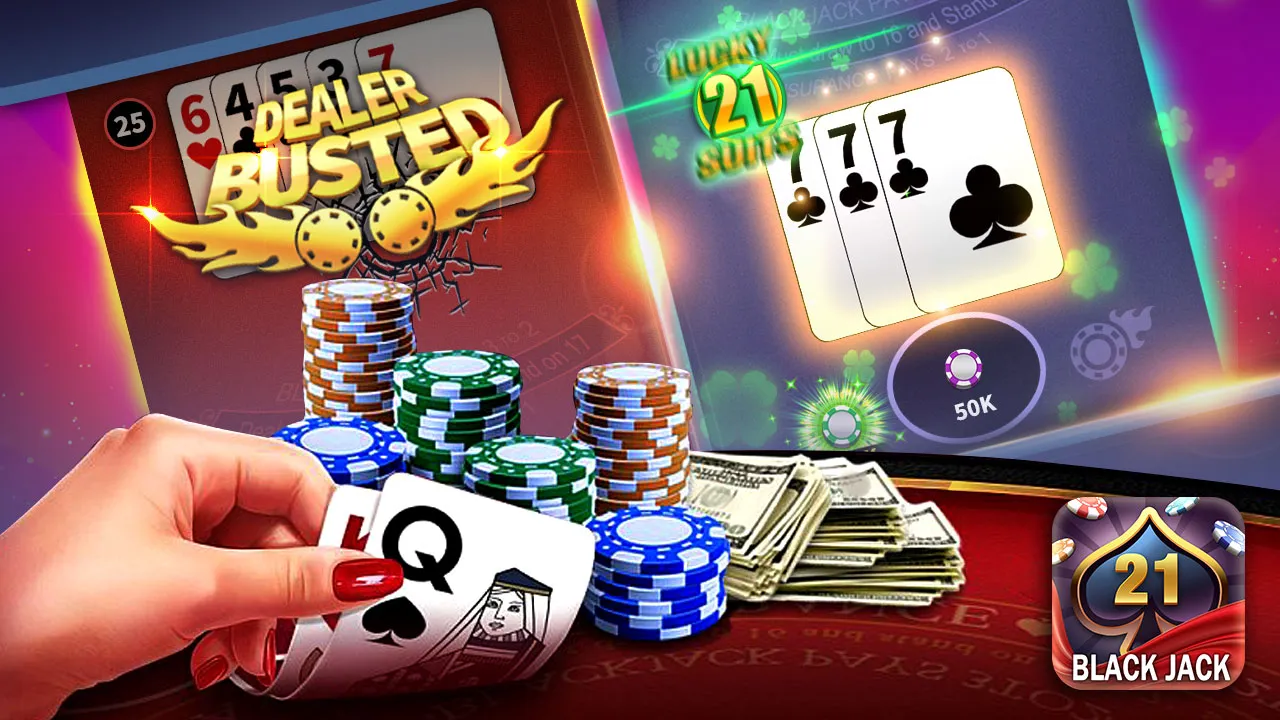 Blackjack 21 offline games | Indus Appstore | Screenshot