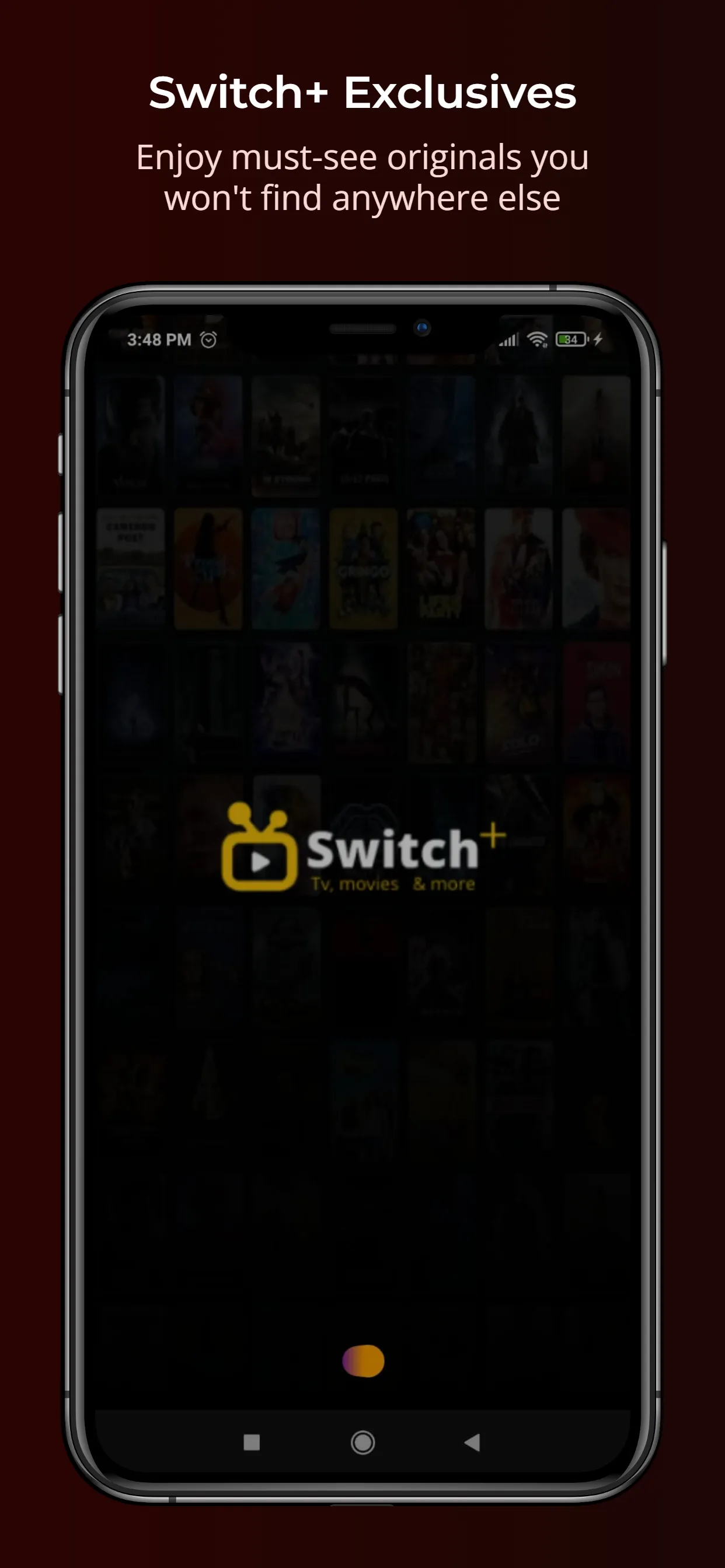 Switch plus | Live TV & Movies | Indus Appstore | Screenshot