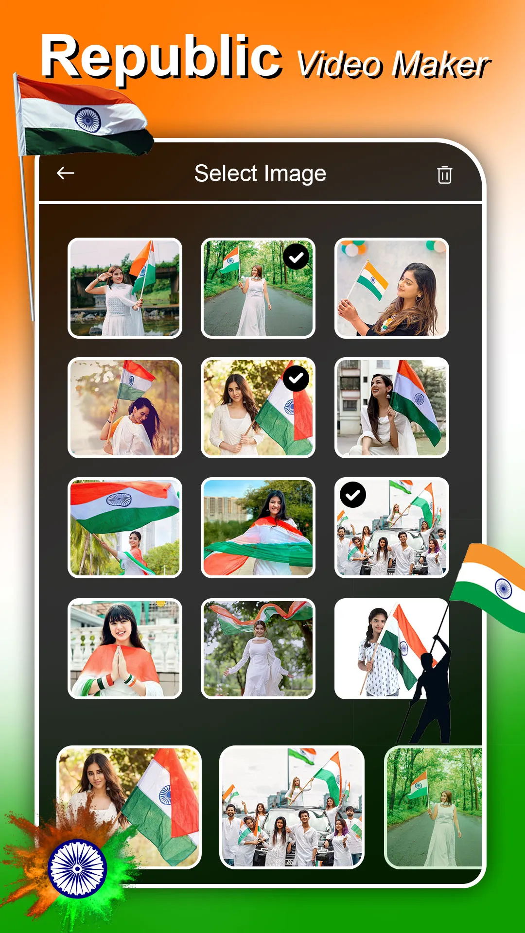 Republic Day Video Maker | Indus Appstore | Screenshot