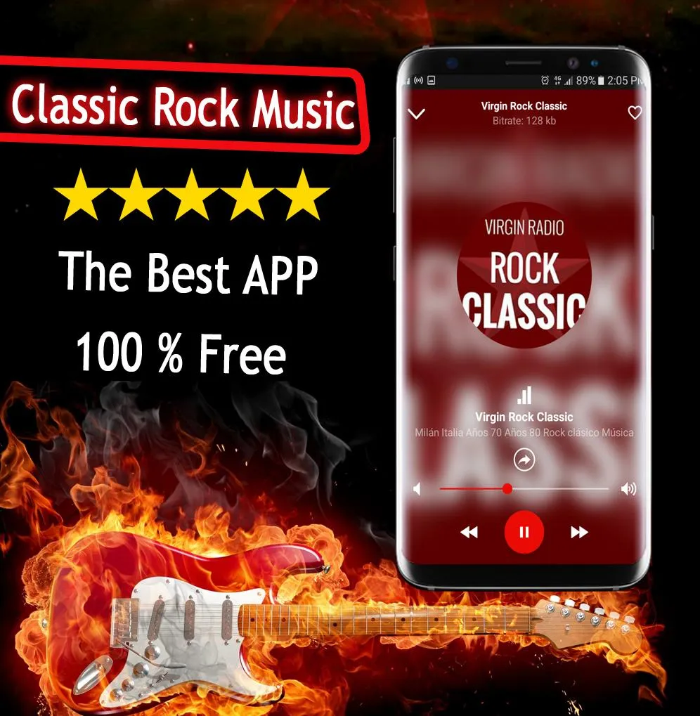 Classic Rock Music | Indus Appstore | Screenshot