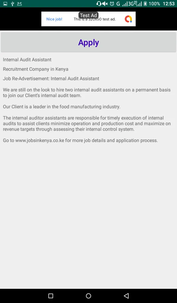 Kenya Jobs - Jobs in Kenya | Indus Appstore | Screenshot