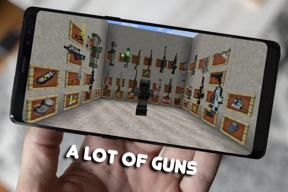 Guns mod for Minecraft PE | Indus Appstore | Screenshot