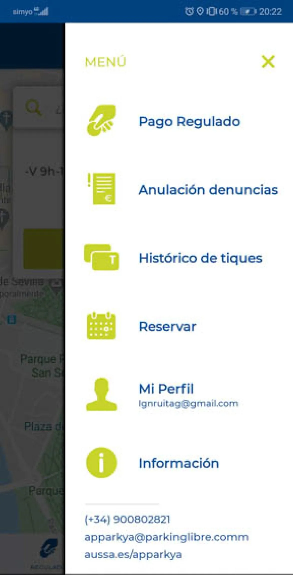 Apparkya – Tu App para el parq | Indus Appstore | Screenshot