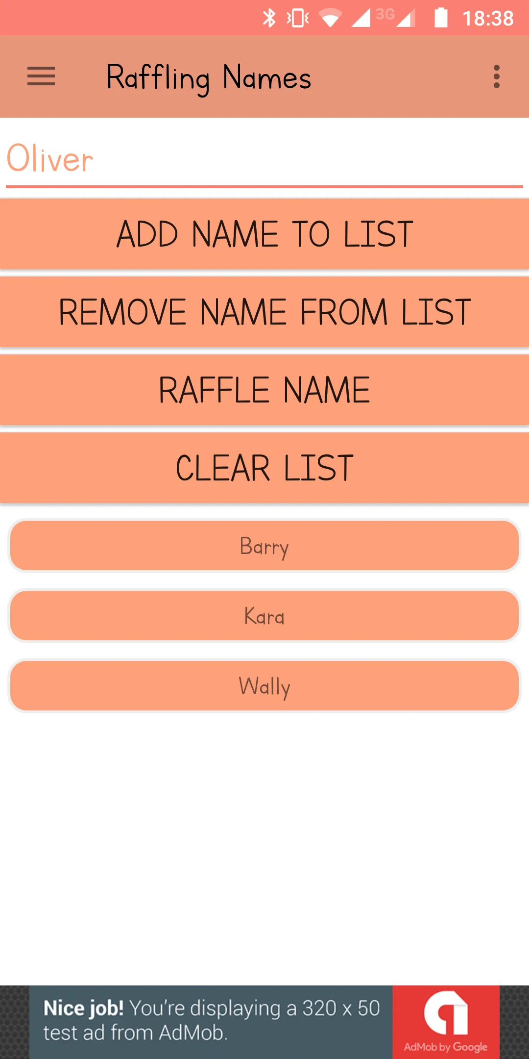 Raffle: Names and Numbers | Indus Appstore | Screenshot