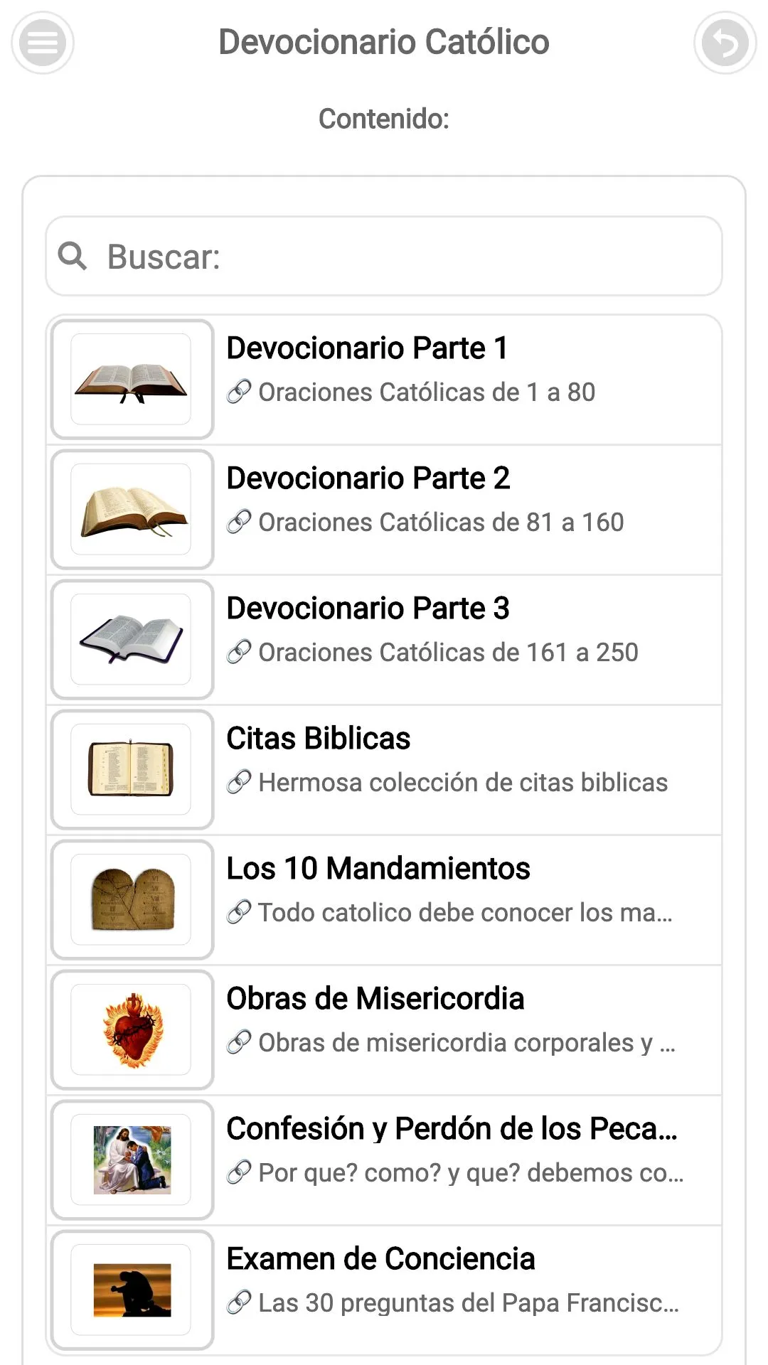 Devocionario Católico | Indus Appstore | Screenshot