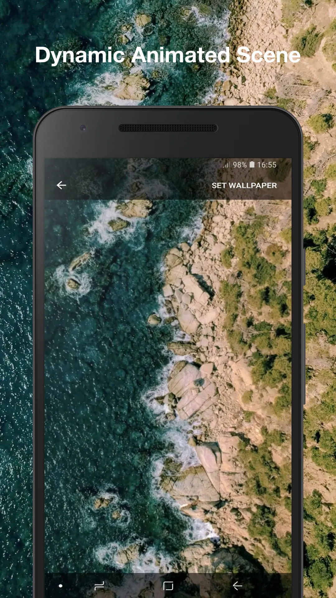 Sea Landscapes Live Wallpaper | Indus Appstore | Screenshot