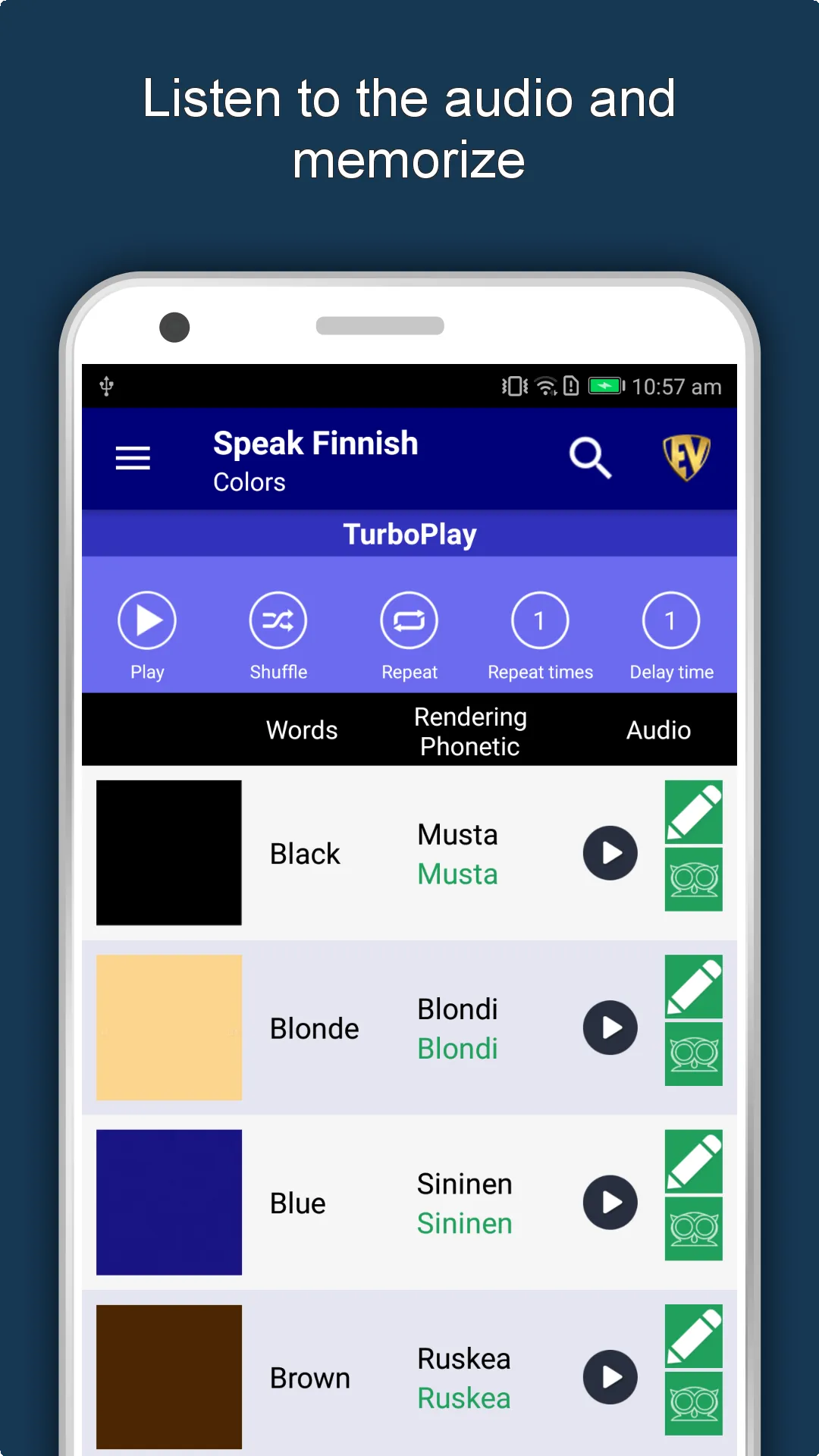 Learn Finnish Language Offline | Indus Appstore | Screenshot