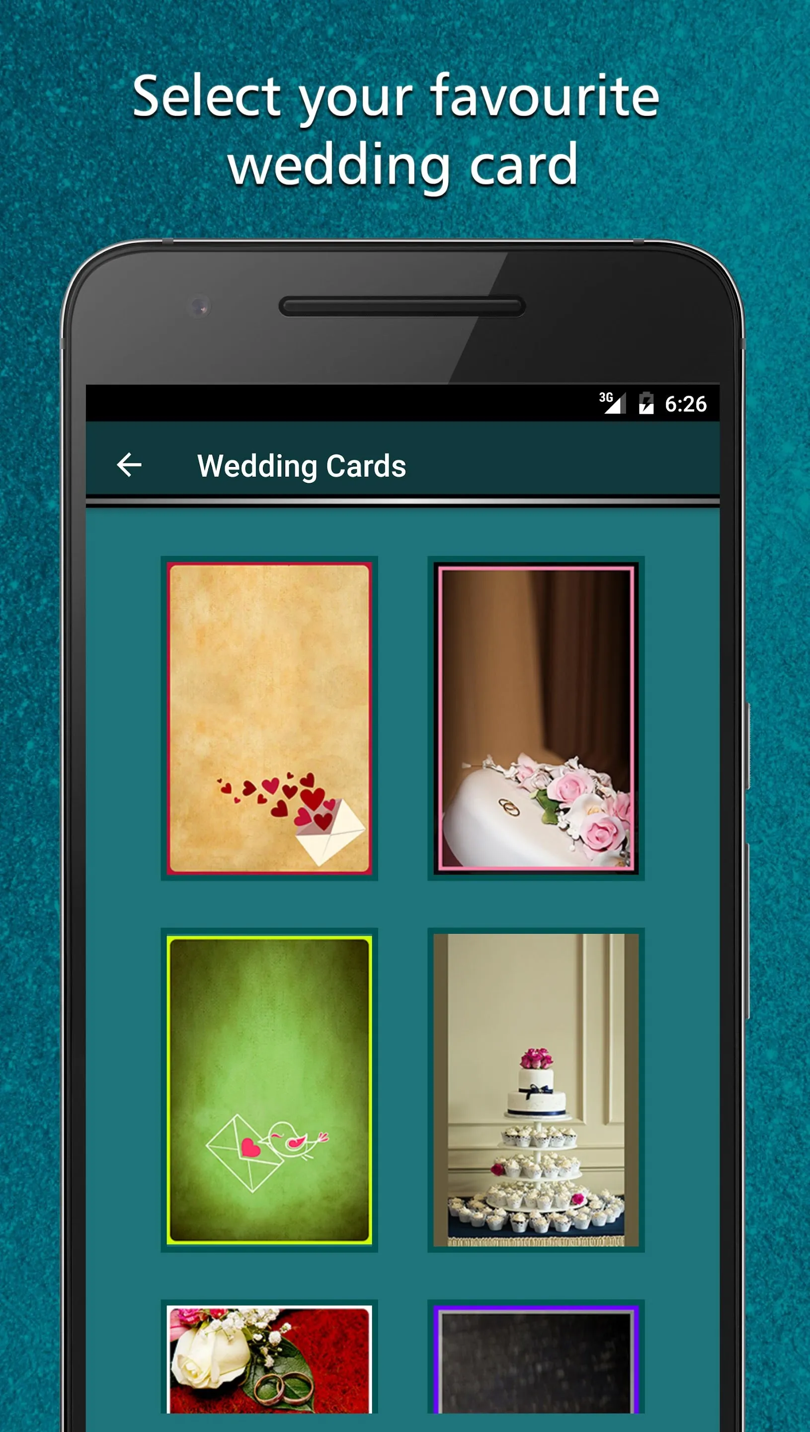 Wedding Greeting Card Maker | Indus Appstore | Screenshot