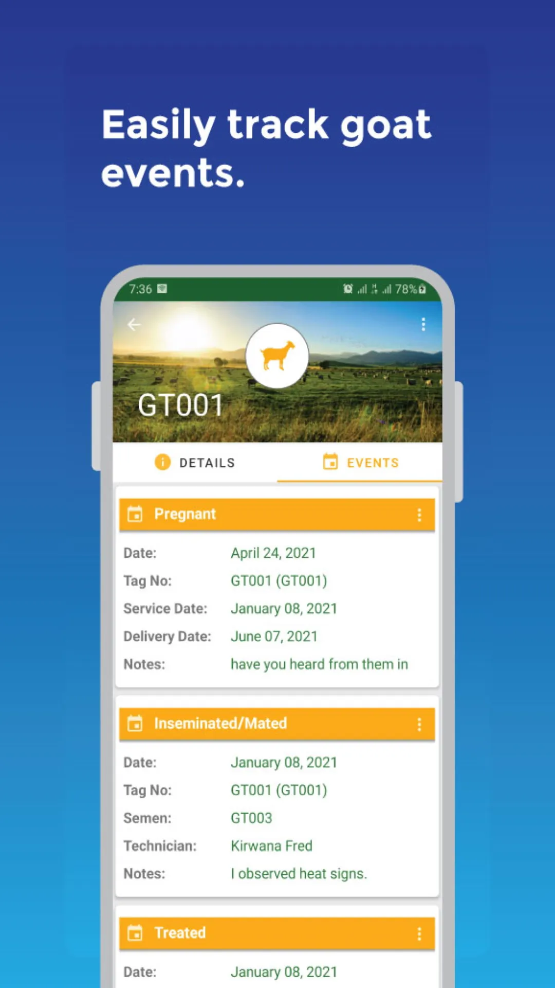 My Goat Manager - Farming app | Indus Appstore | Screenshot