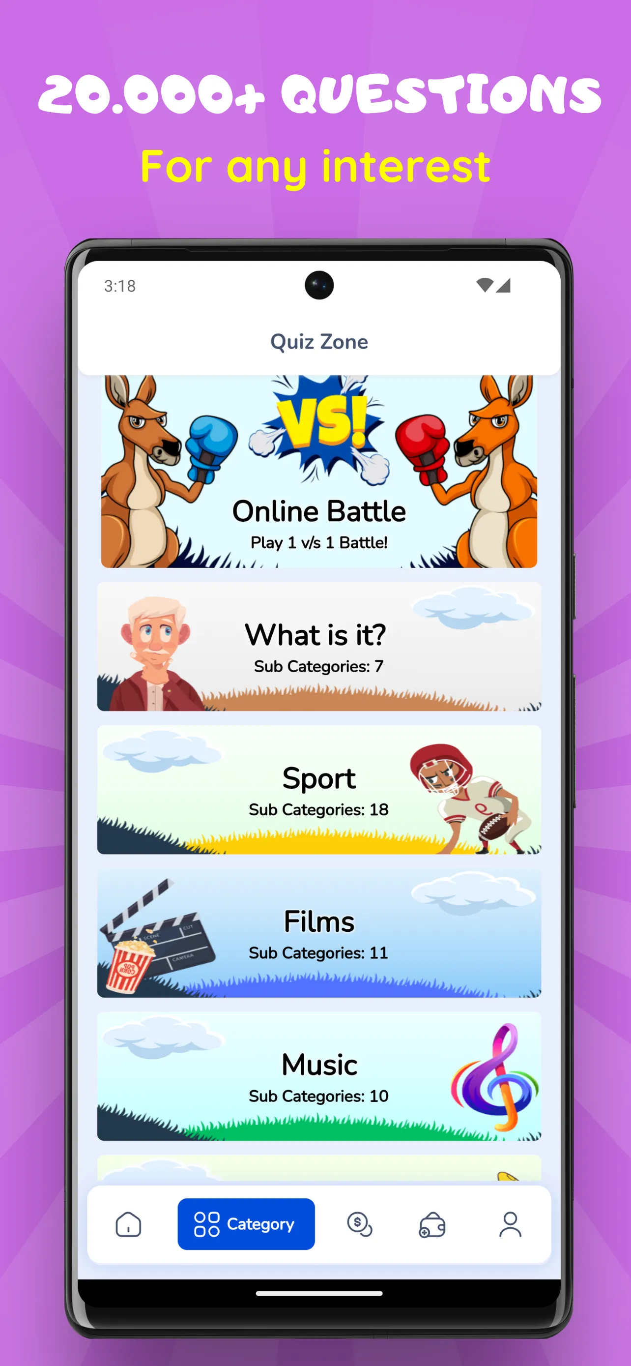 GeneeQuiz | Ignite Your Mind | Indus Appstore | Screenshot