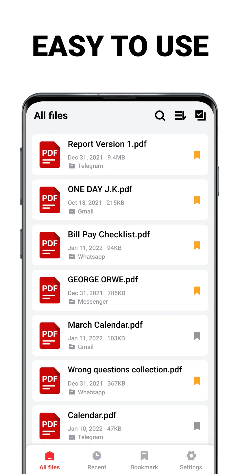 PDF Reader - Read PDF Files | Indus Appstore | Screenshot
