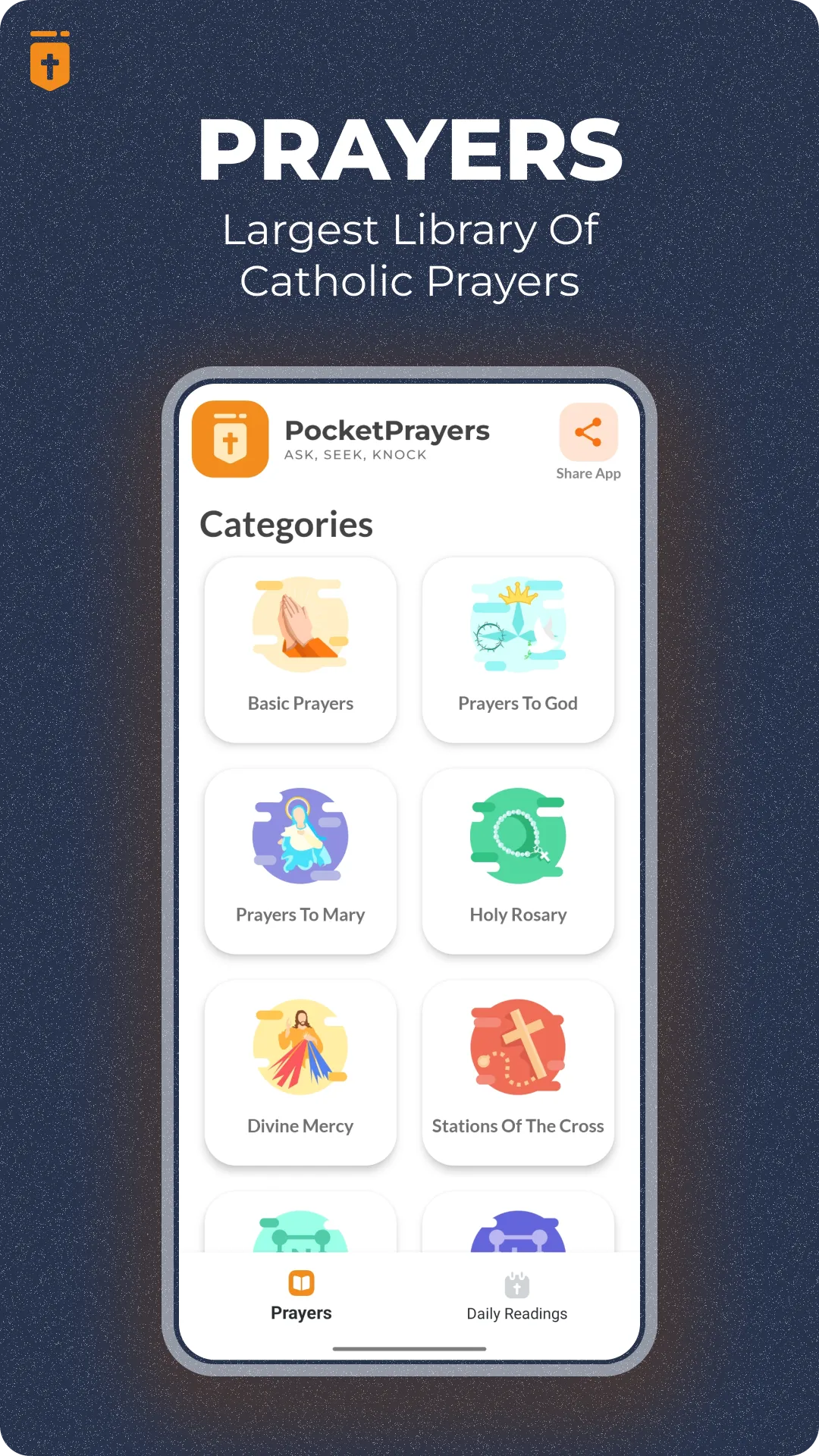 PocketPrayers: Ask Seek Knock! | Indus Appstore | Screenshot