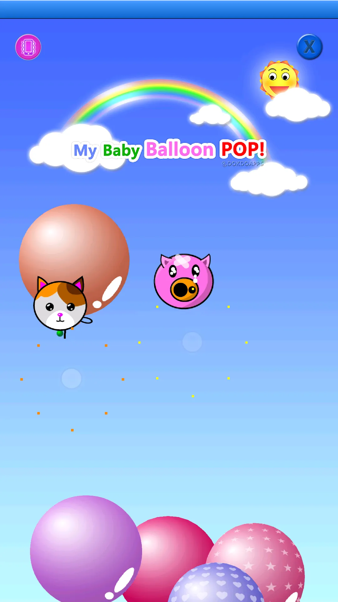 My baby Game (Balloon POP!) | Indus Appstore | Screenshot