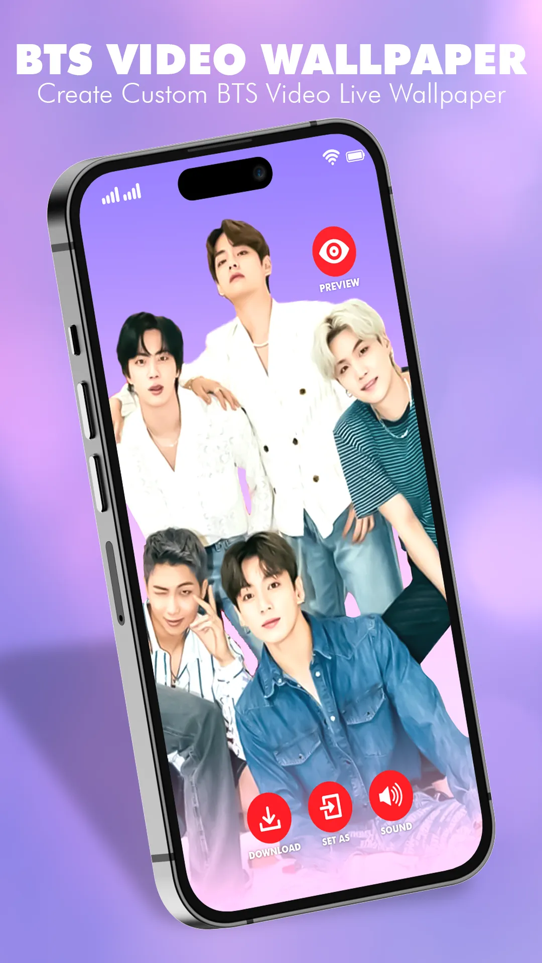 BTS Video live wallpaper Hd | Indus Appstore | Screenshot