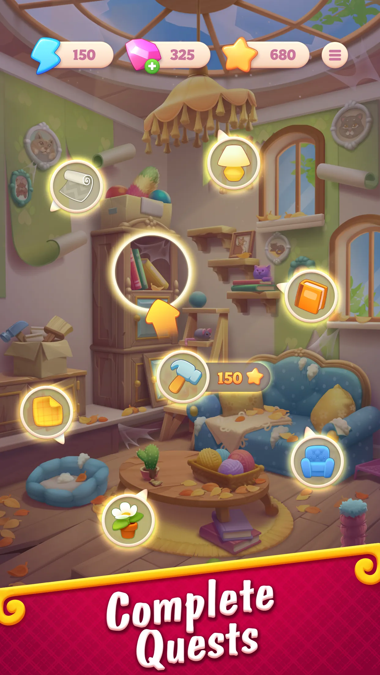 Merge Hotel Empire: Design | Indus Appstore | Screenshot