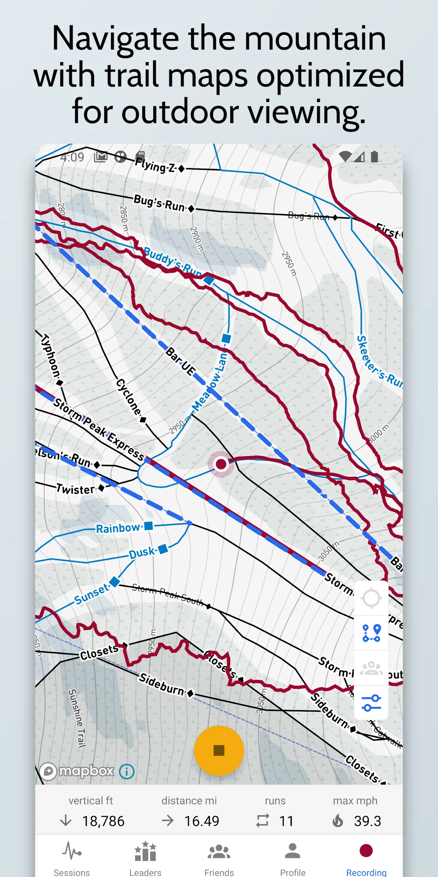 We Ski & Snowboard Tracker | Indus Appstore | Screenshot