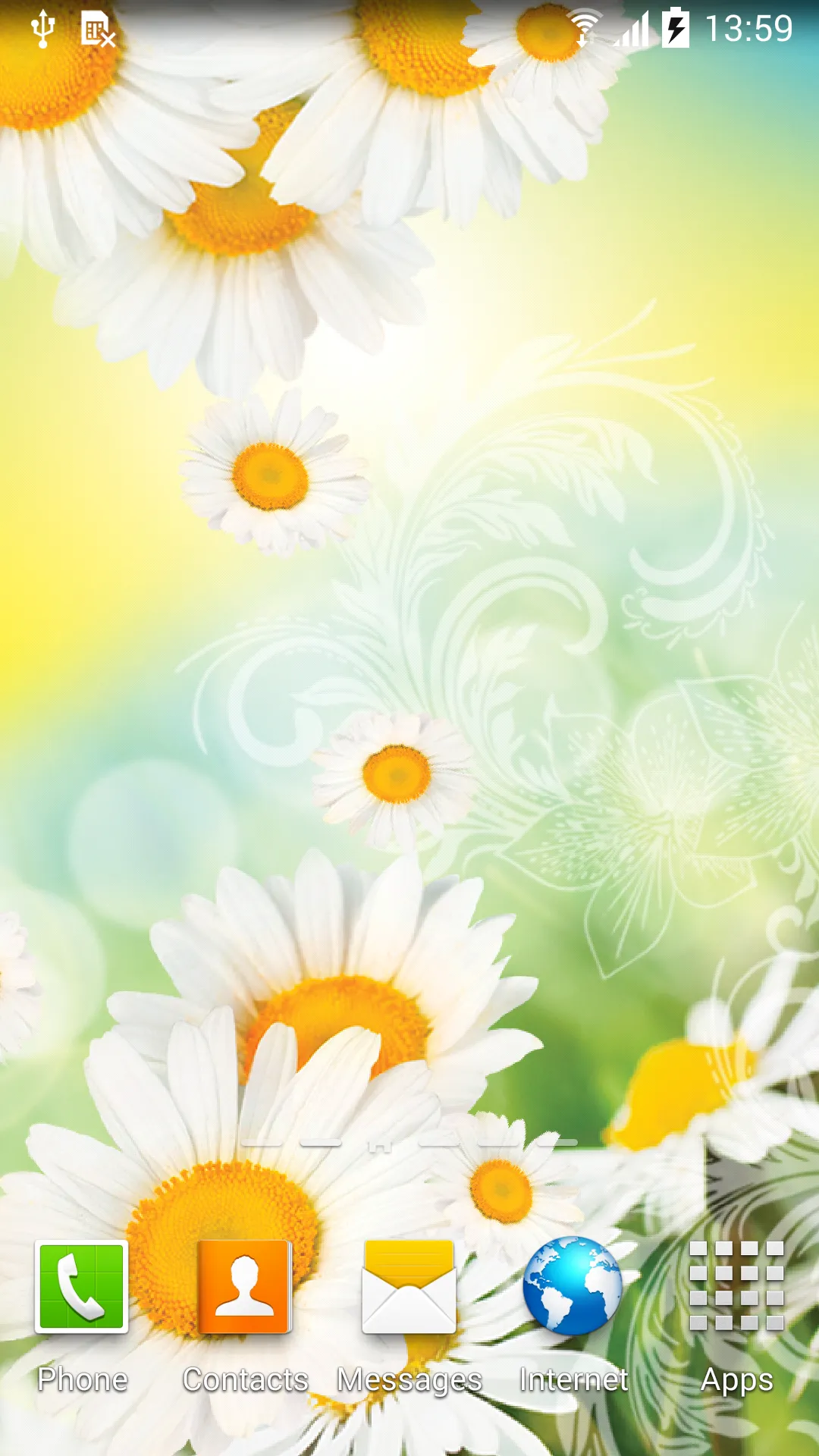 Daisies Live Wallpaper | Indus Appstore | Screenshot