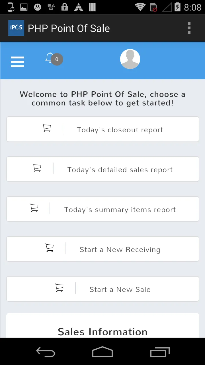 PHP Point Of Sale | Indus Appstore | Screenshot