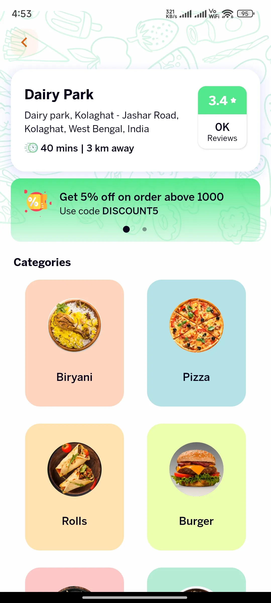 Delico: Food & Grocery | Indus Appstore | Screenshot