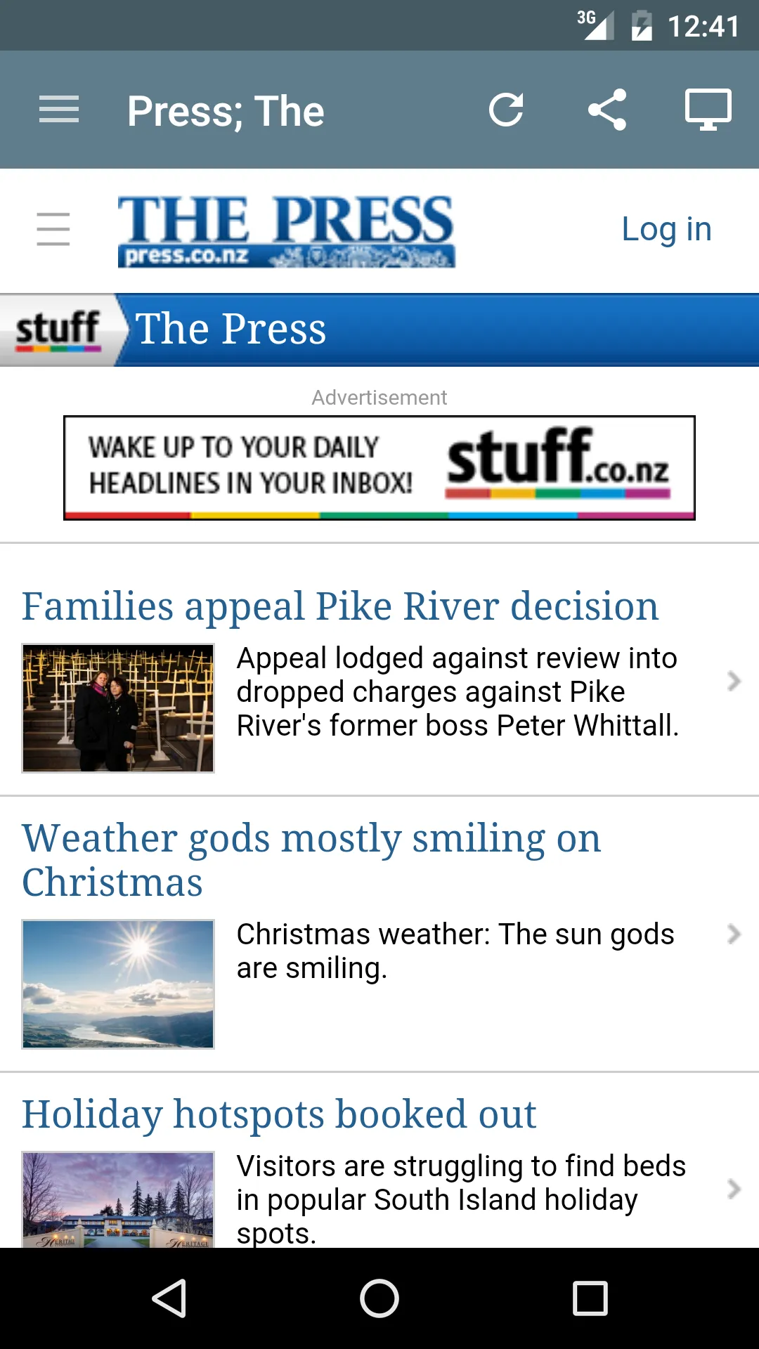 New Zealand Newspapers | Indus Appstore | Screenshot