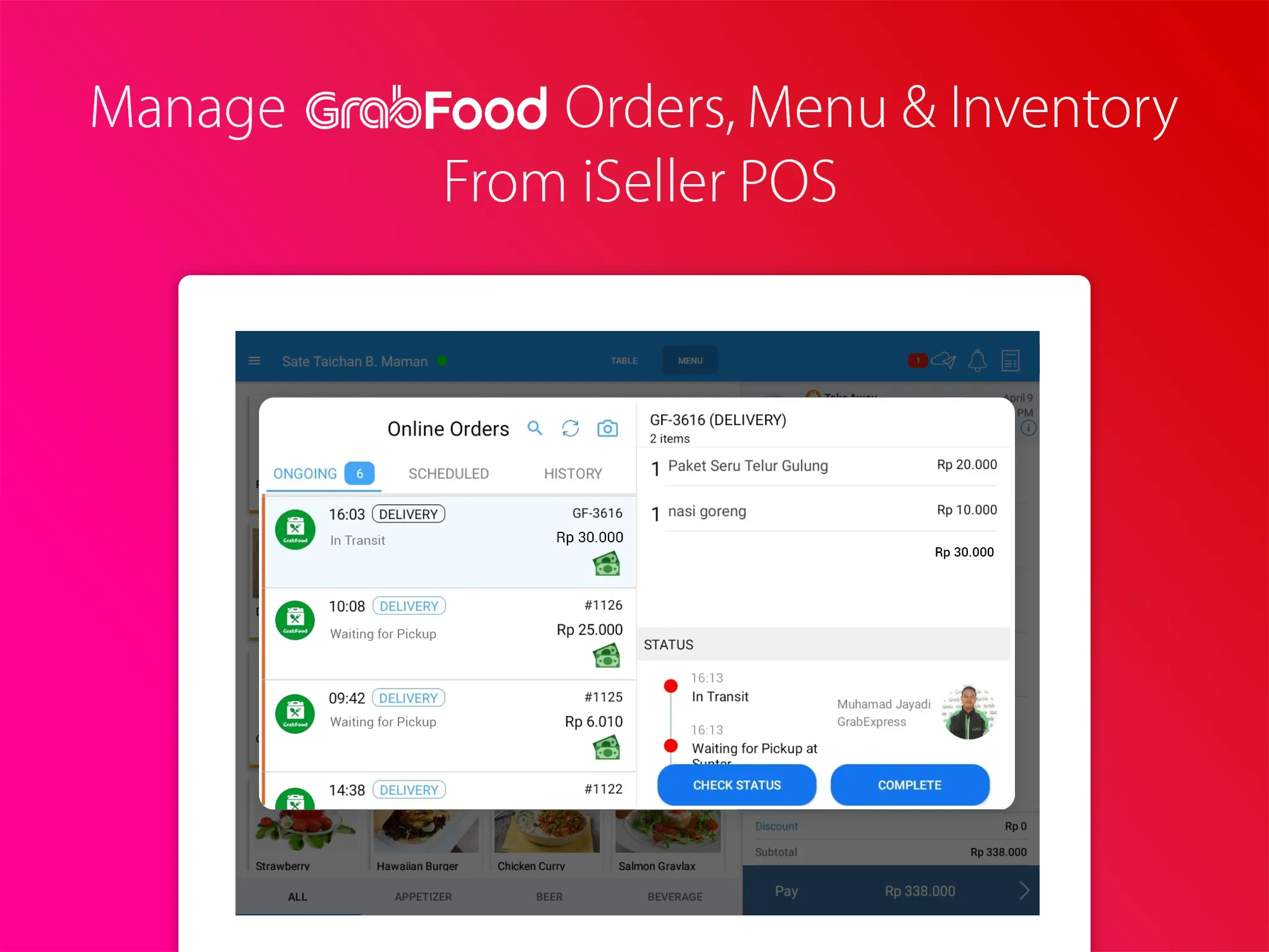 iSeller POS for Restaurant | Indus Appstore | Screenshot