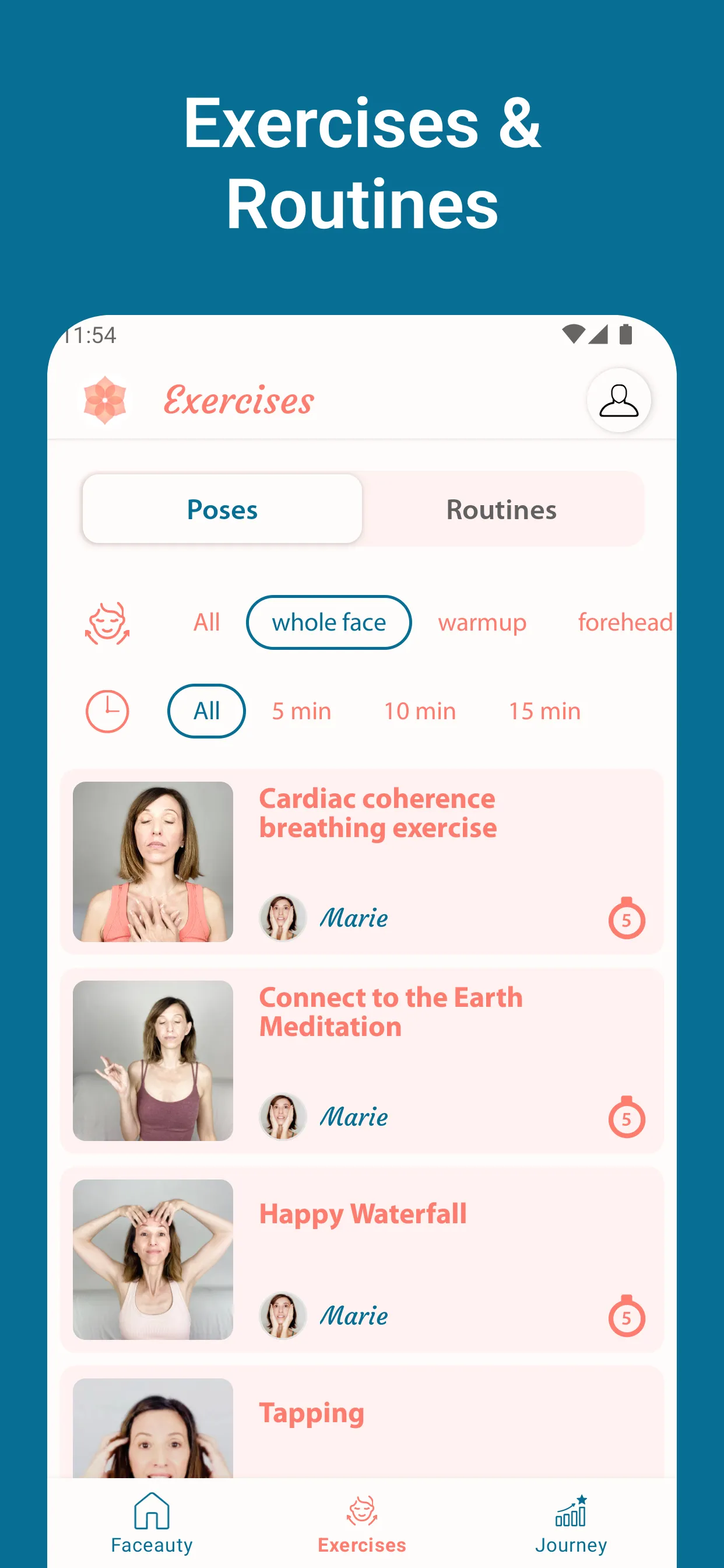 Faceauty: Face Yoga Exercise | Indus Appstore | Screenshot