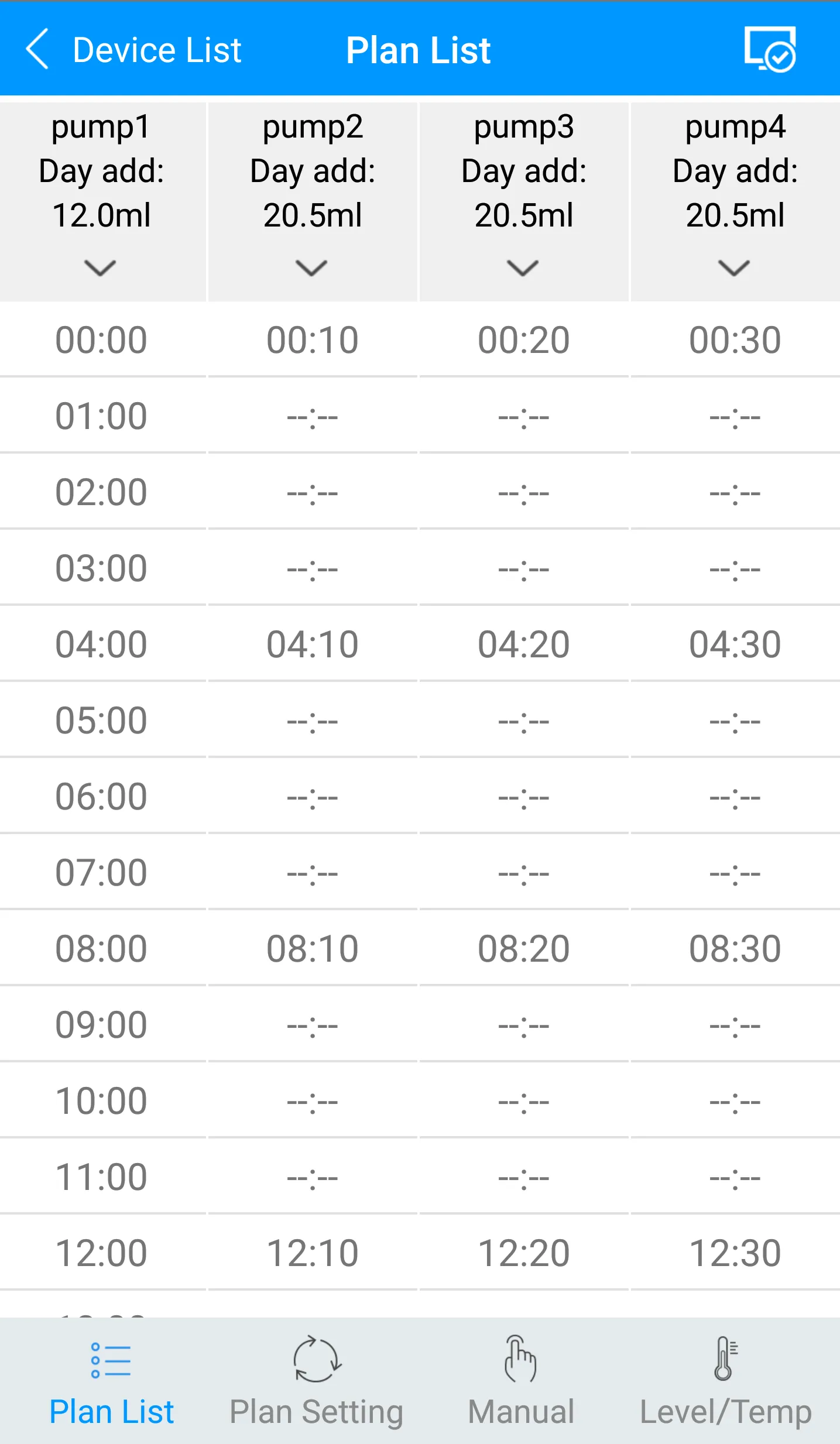 Dosing pump2 | Indus Appstore | Screenshot