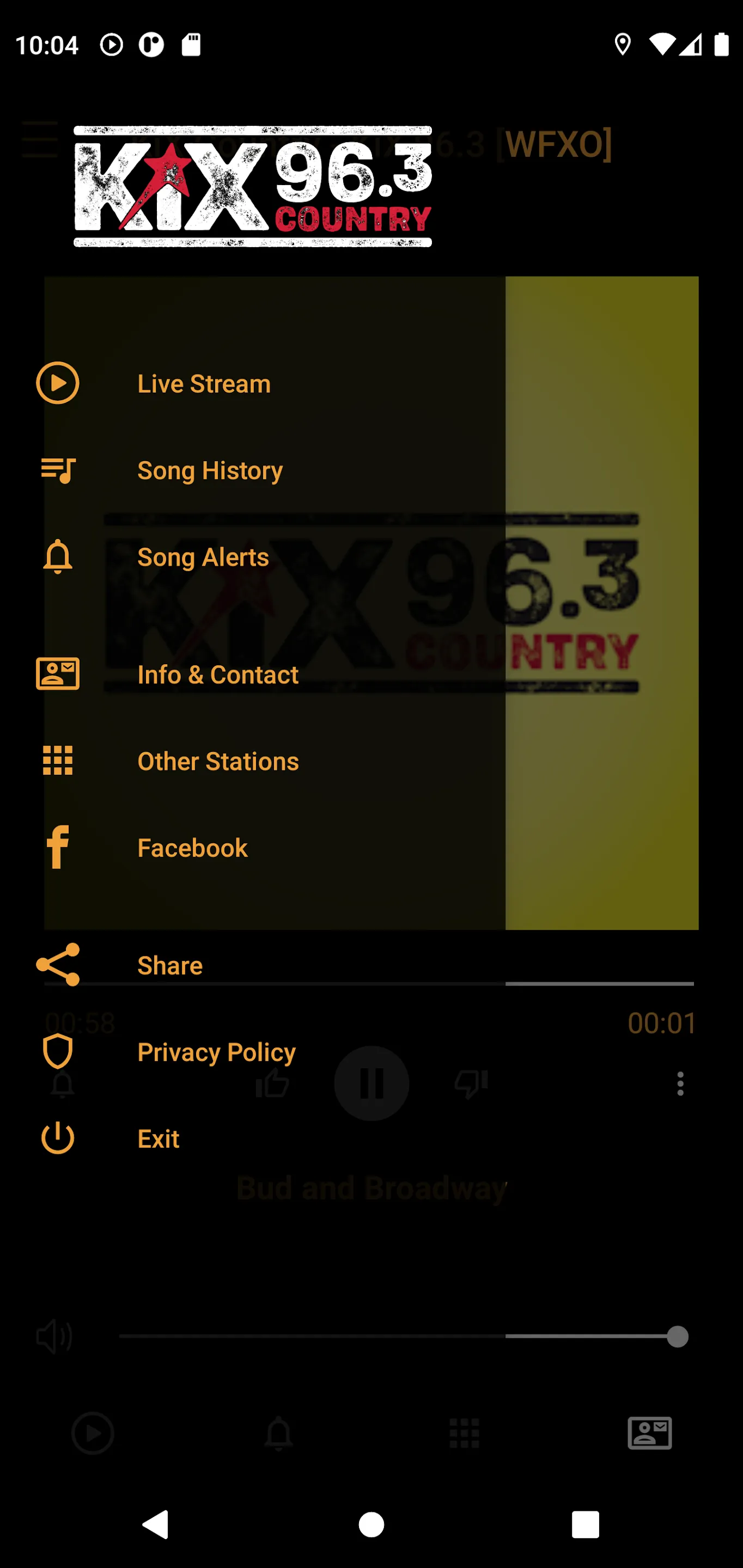 KiX 96.3 [WFXO] | Indus Appstore | Screenshot