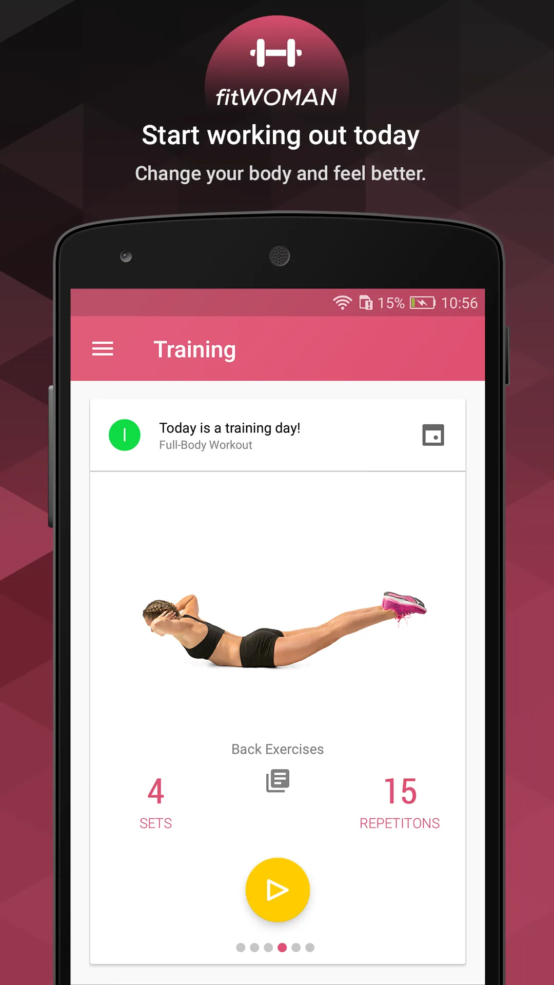 Fitness - Fit Woman | Indus Appstore | Screenshot