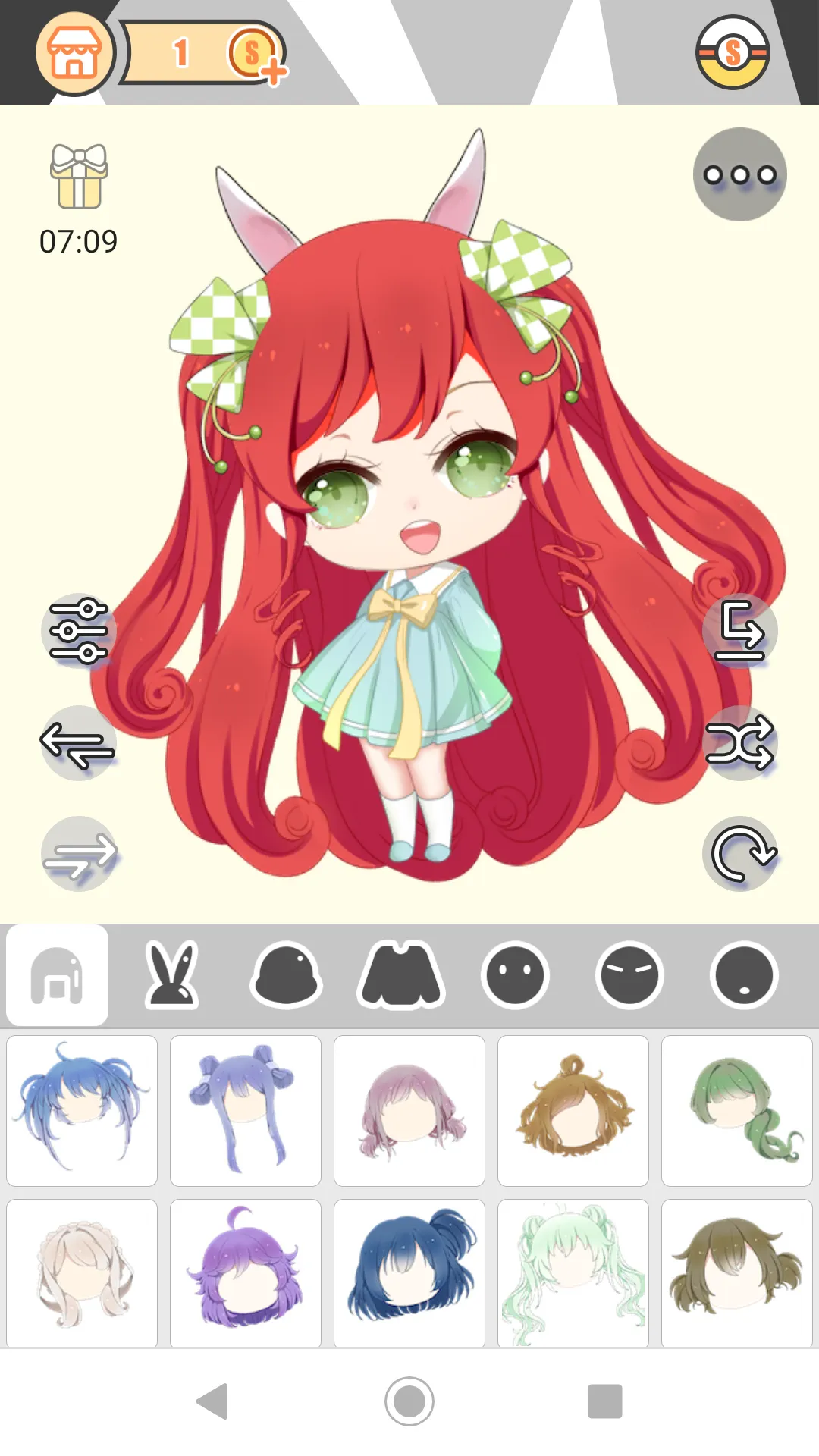 Cute Girl Avatar Factory | Indus Appstore | Screenshot