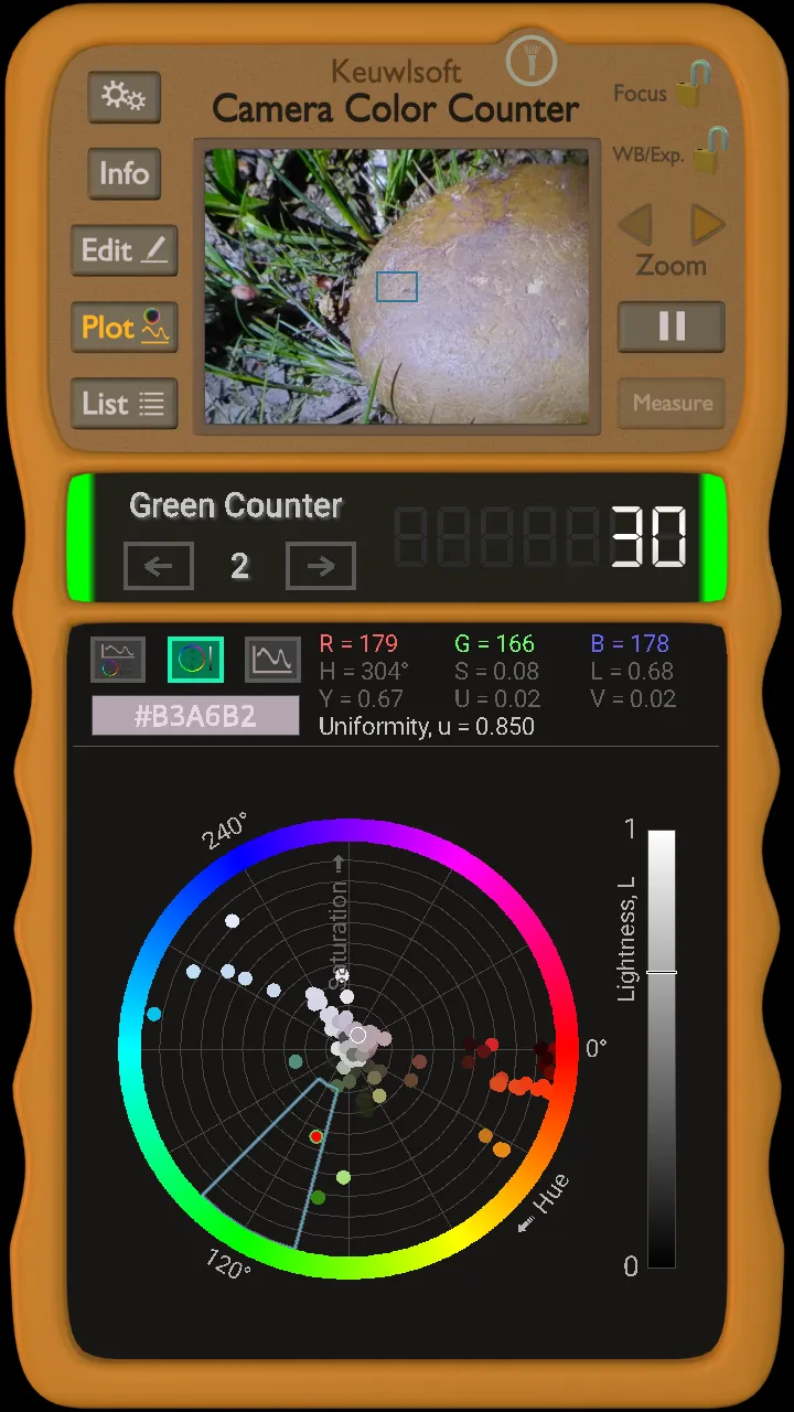 Camera Color Counter | Indus Appstore | Screenshot