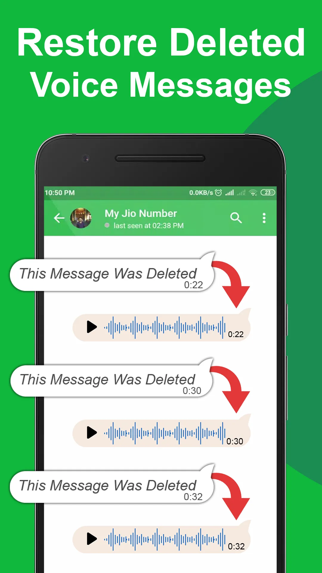 WAMR Deleted Messages Recovery | Indus Appstore | Screenshot