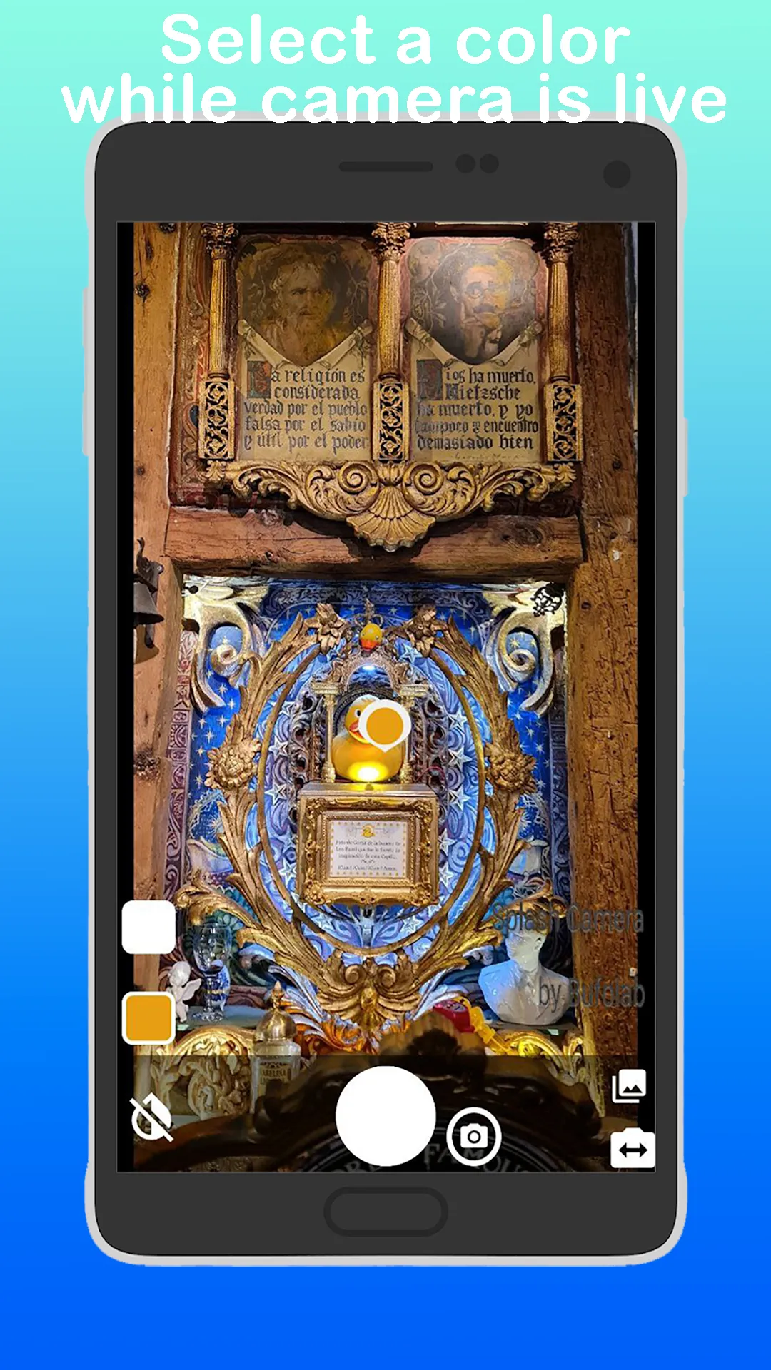 Splash Color Camera Selector | Indus Appstore | Screenshot