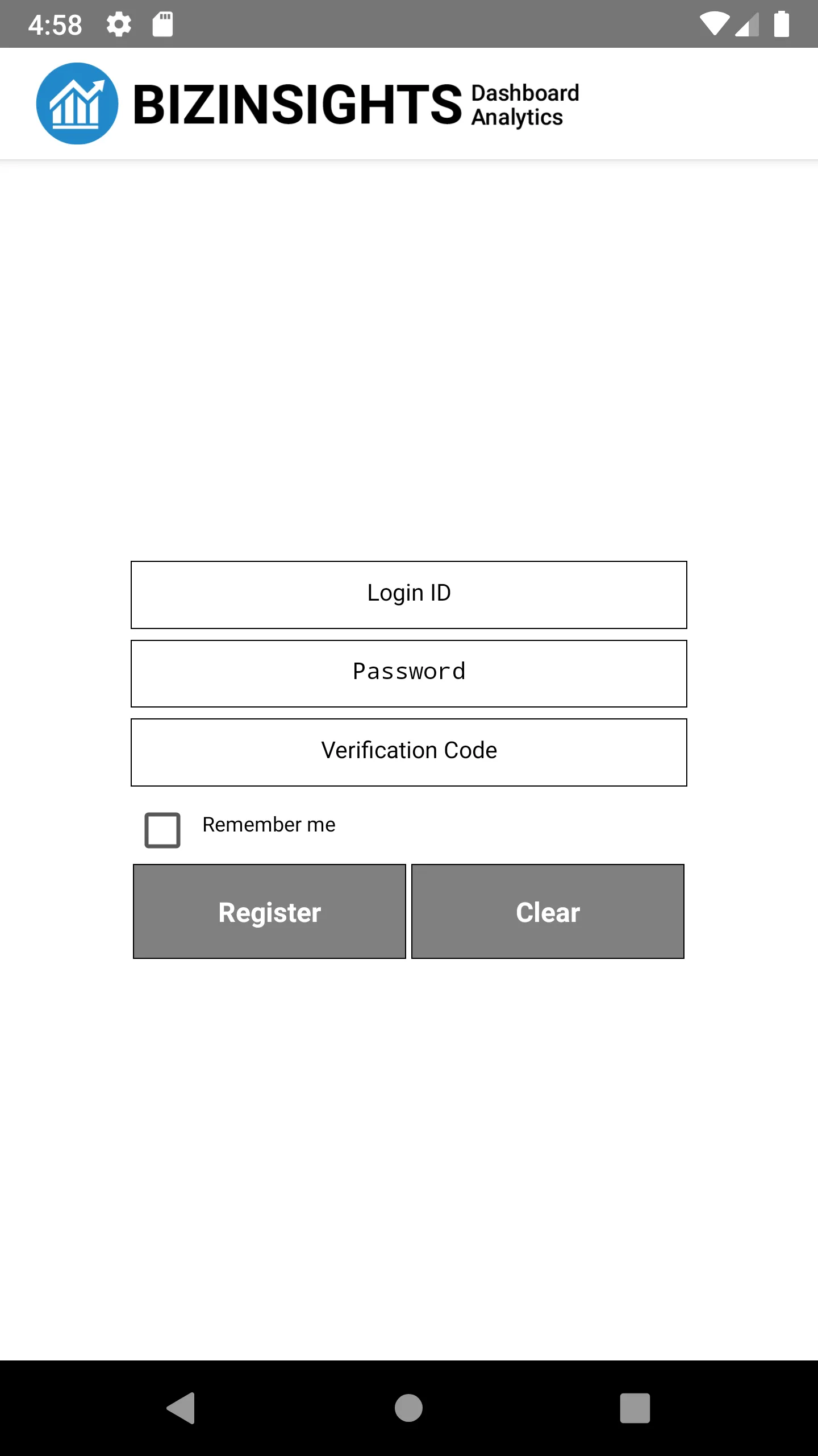 BIZINSIGHTS Dashboard | Indus Appstore | Screenshot