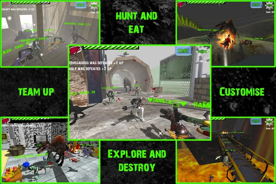 Raptors Online - Gun Dinosaurs | Indus Appstore | Screenshot