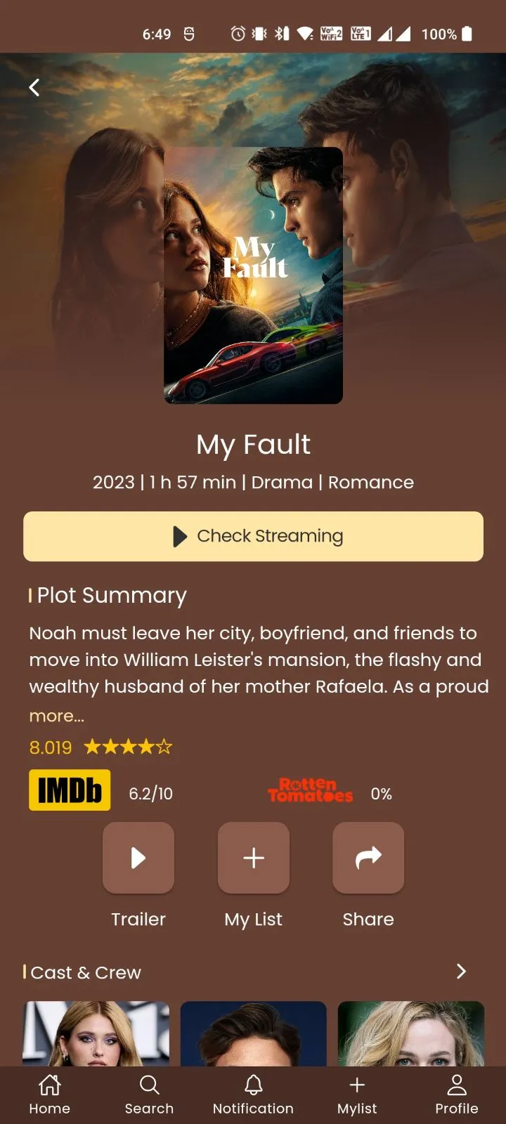 Romantic Movies | Indus Appstore | Screenshot