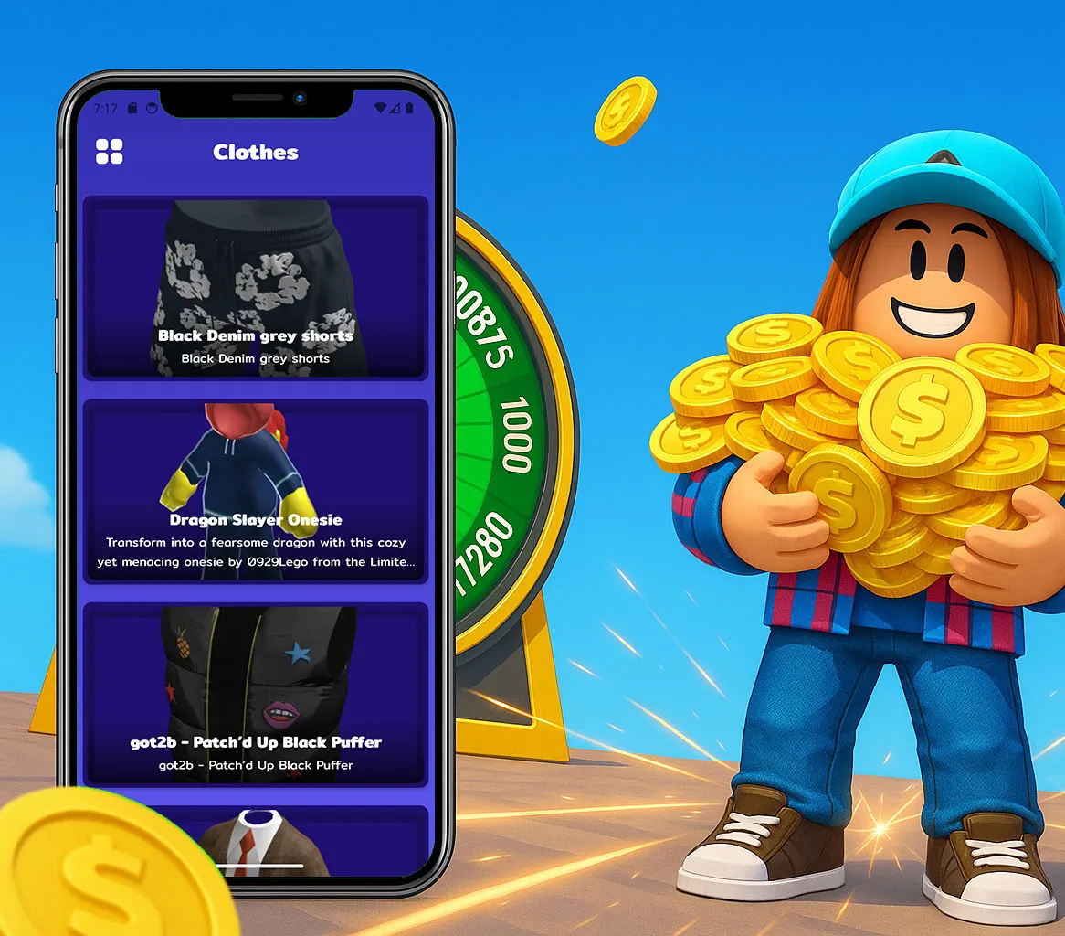 Robux and Skins for Roblox | Indus Appstore | Screenshot