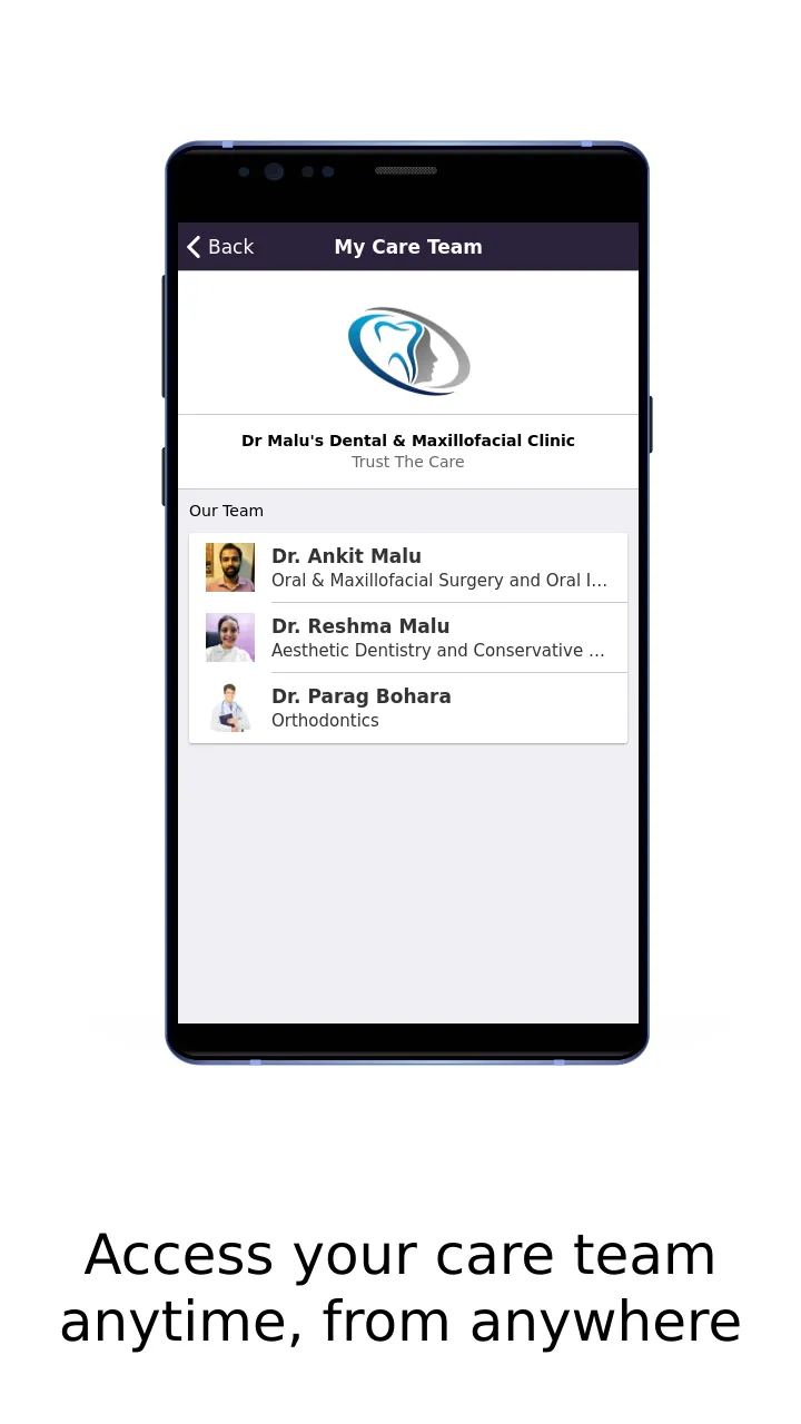 Dr Malu's Dental and Maxillofa | Indus Appstore | Screenshot