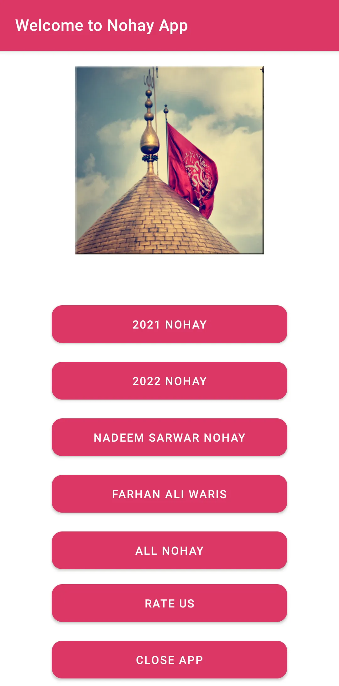 Nohay App All Noha Videos | Indus Appstore | Screenshot