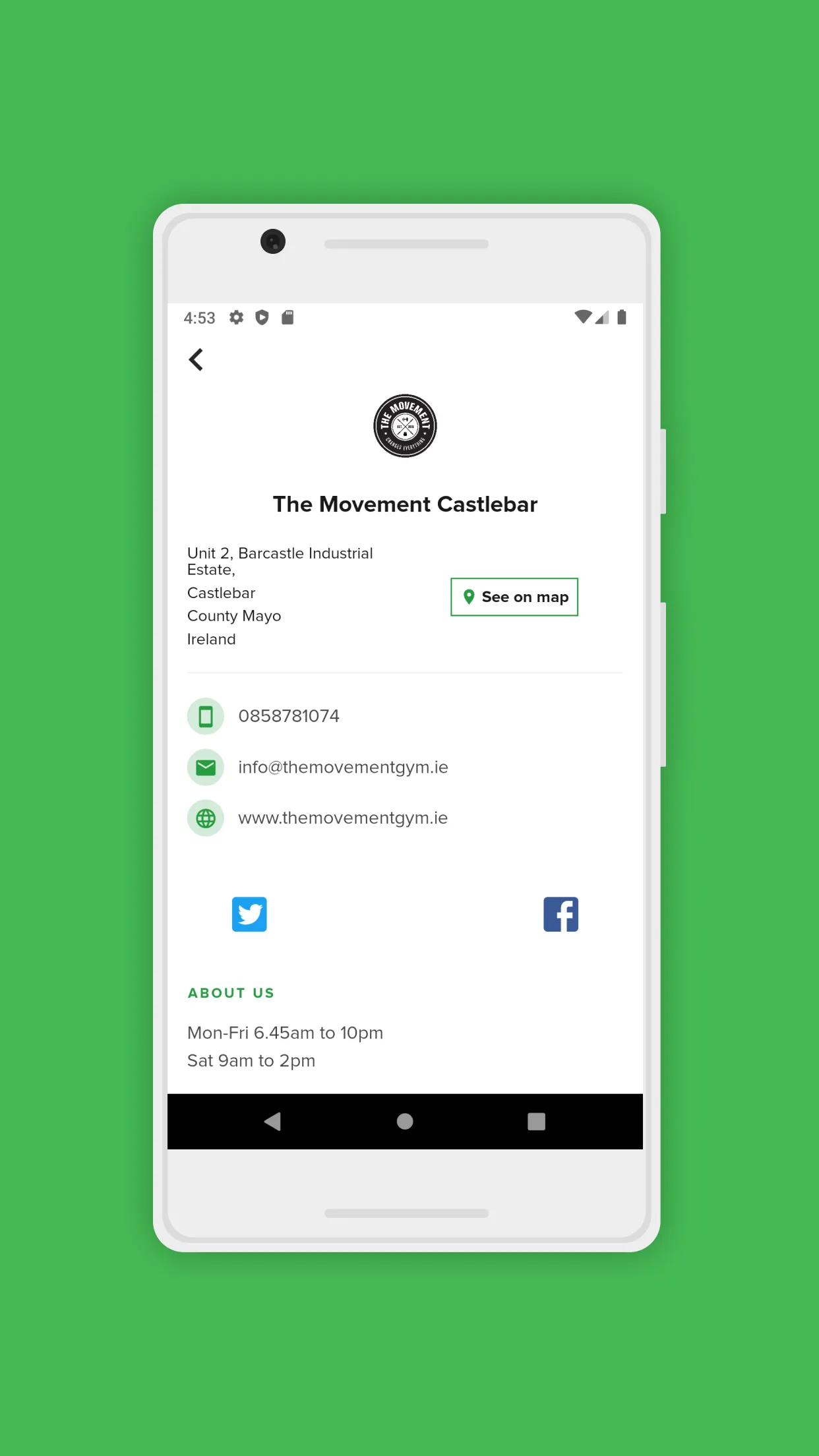 The Movement Gym | Indus Appstore | Screenshot