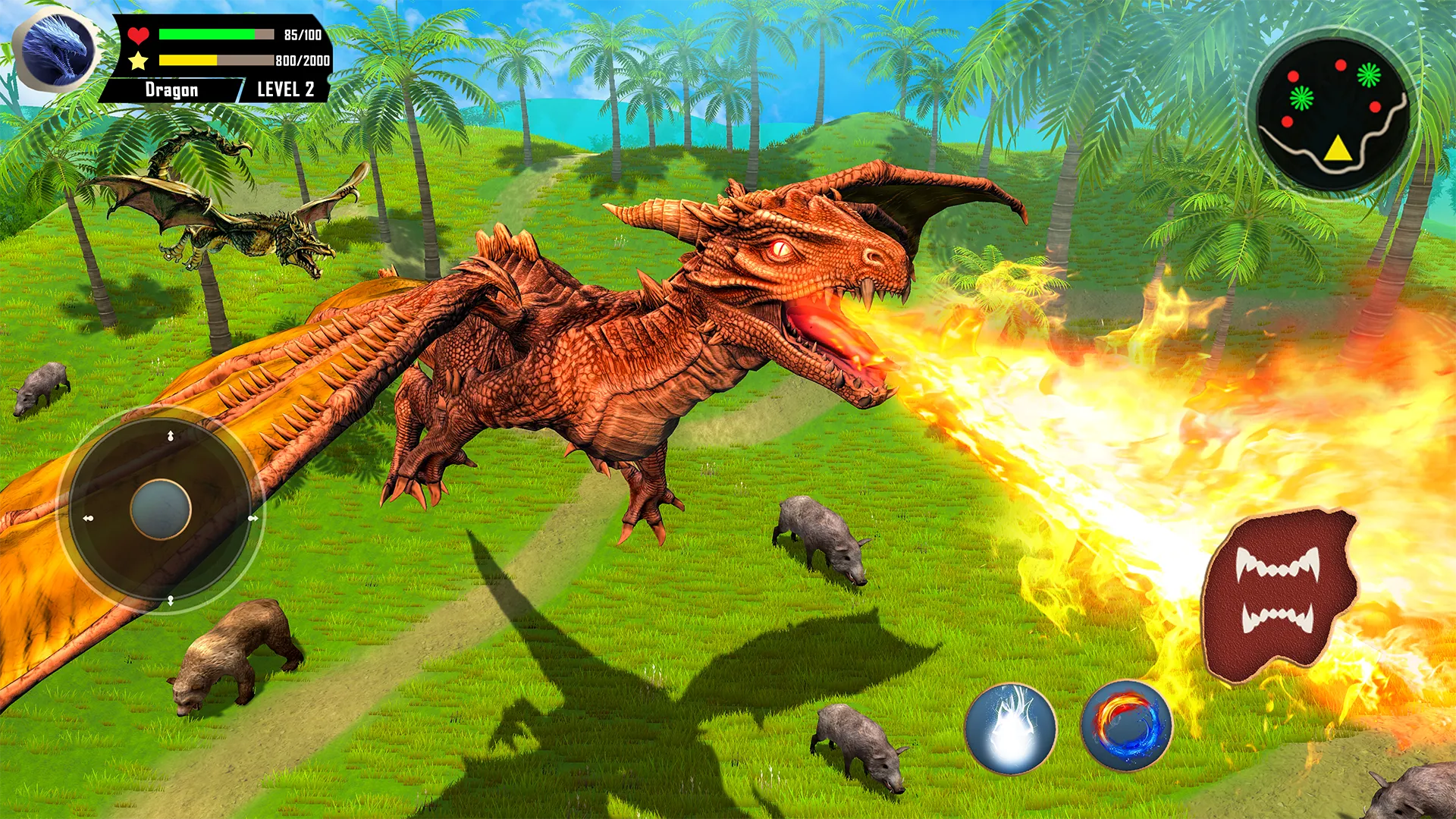 Flying Dragon Simulator Games | Indus Appstore | Screenshot