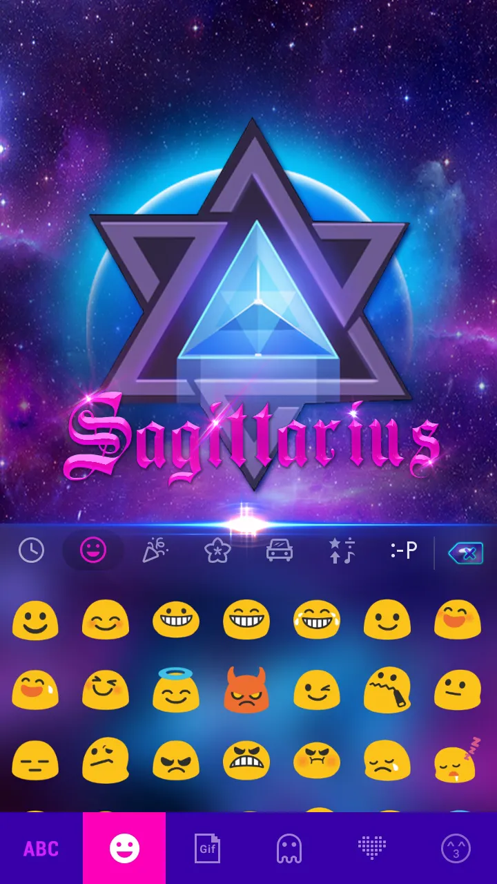 Sagittarius emoji  Keyboard | Indus Appstore | Screenshot