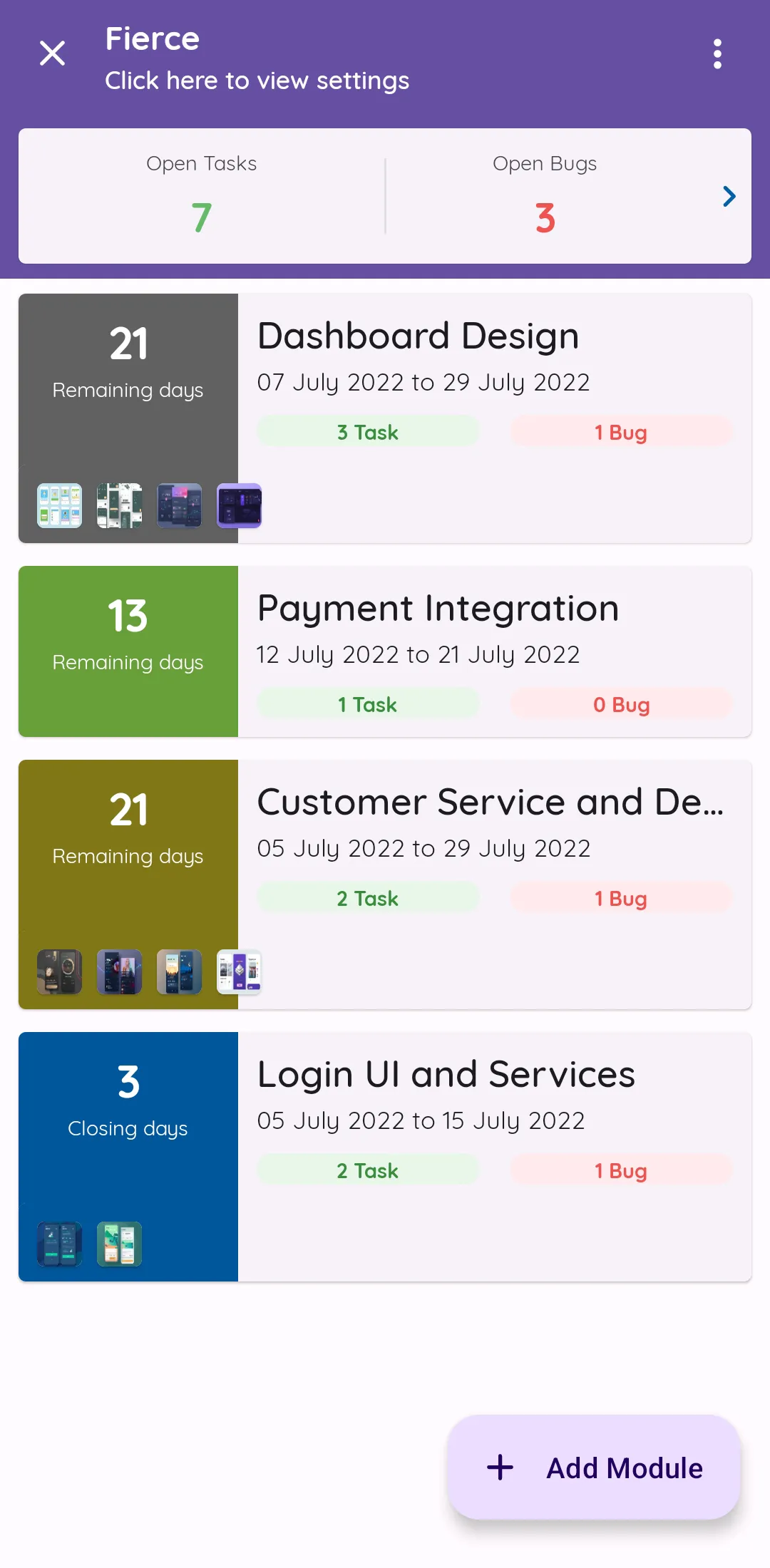 myProject - Manage Project | Indus Appstore | Screenshot