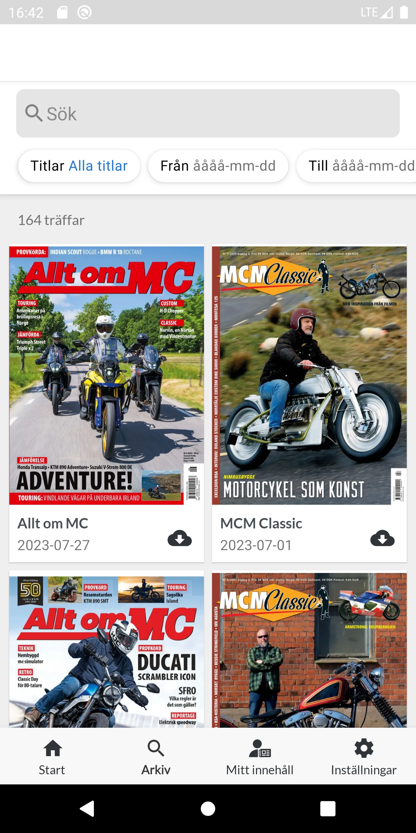 Allt om MC e-tidning | Indus Appstore | Screenshot