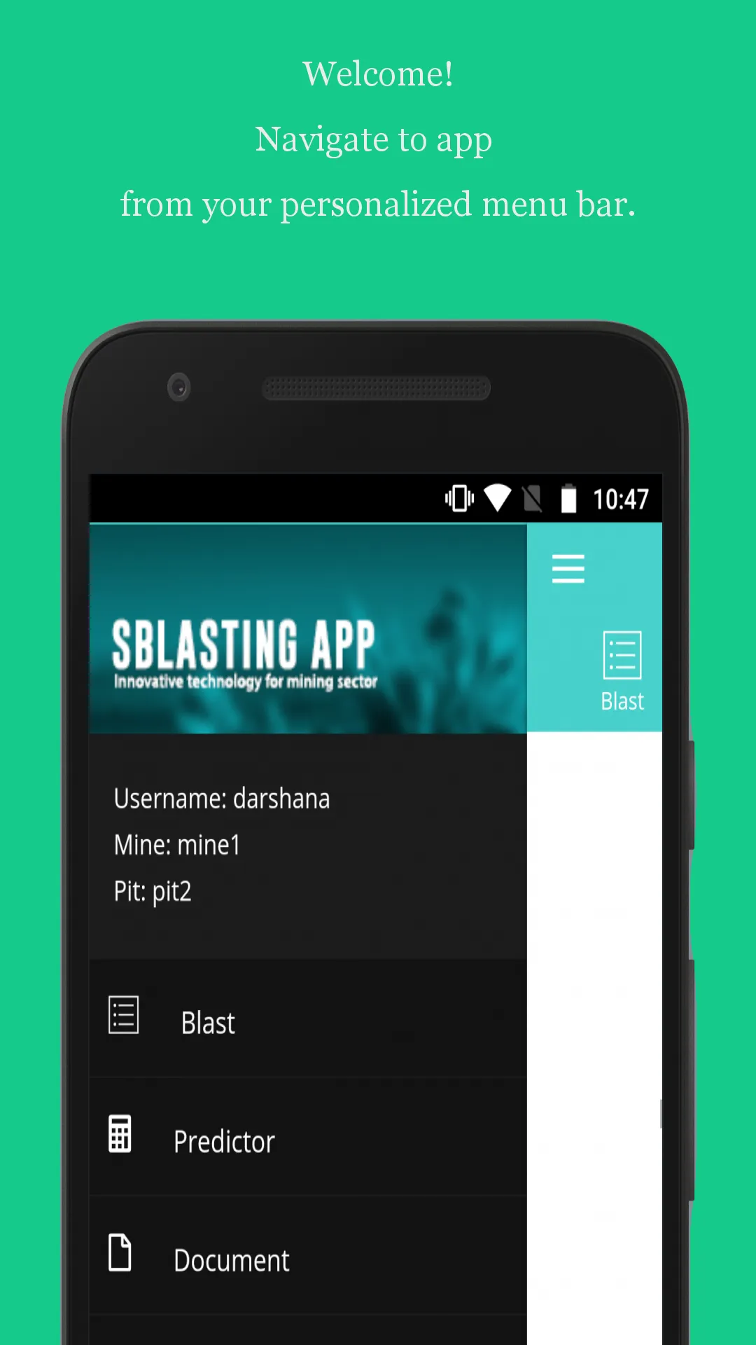 Smart Blasting APP | Indus Appstore | Screenshot