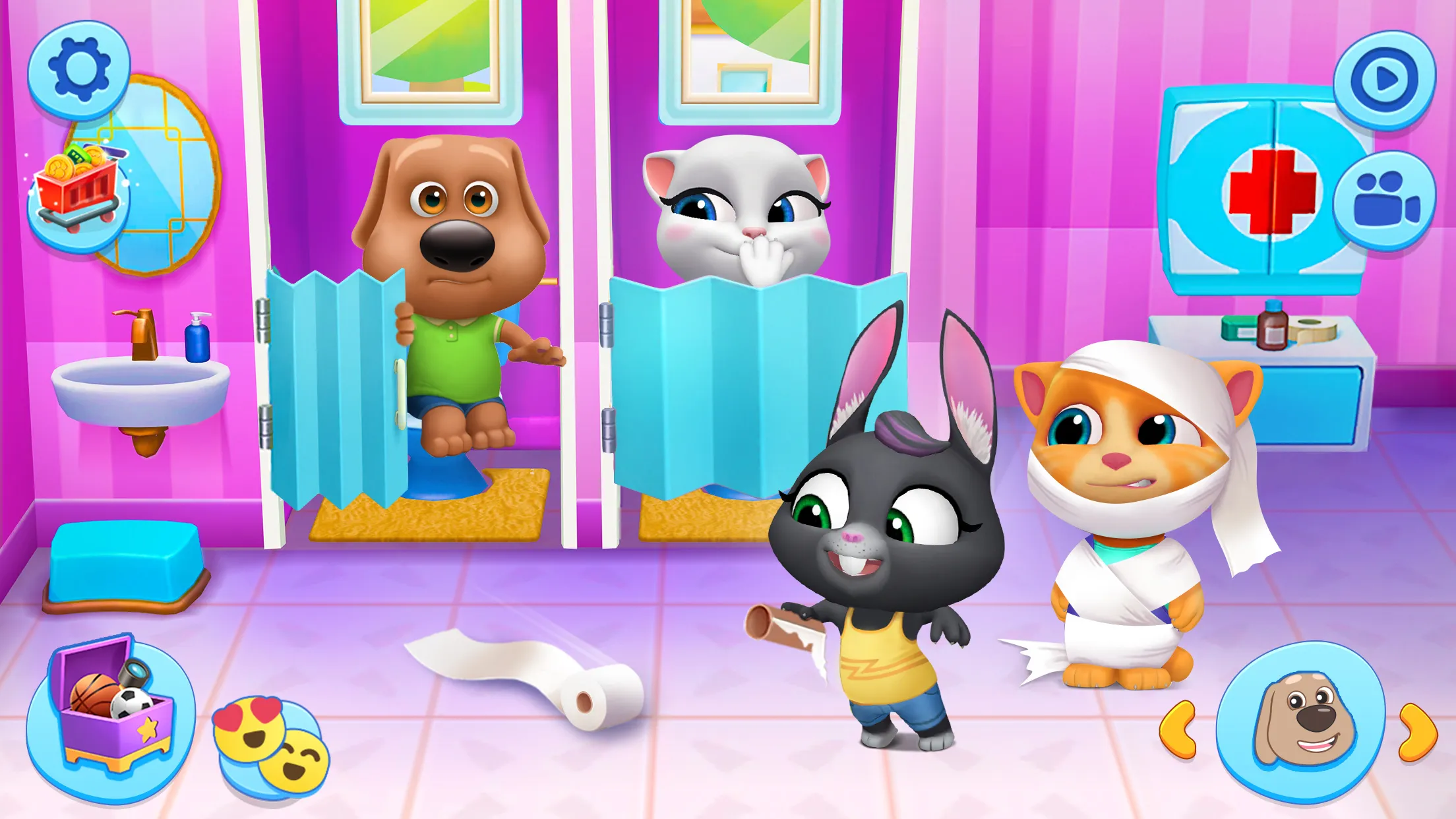My Talking Tom Friends | Indus Appstore | Screenshot