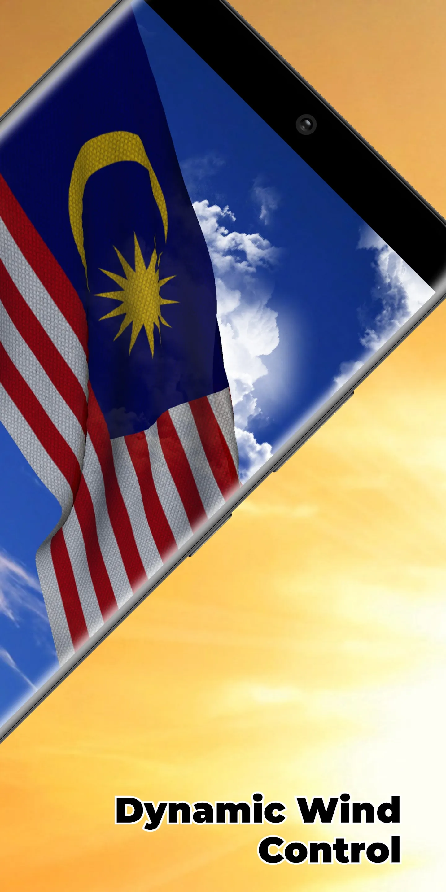 Malaysia Flag Live Wallpaper | Indus Appstore | Screenshot