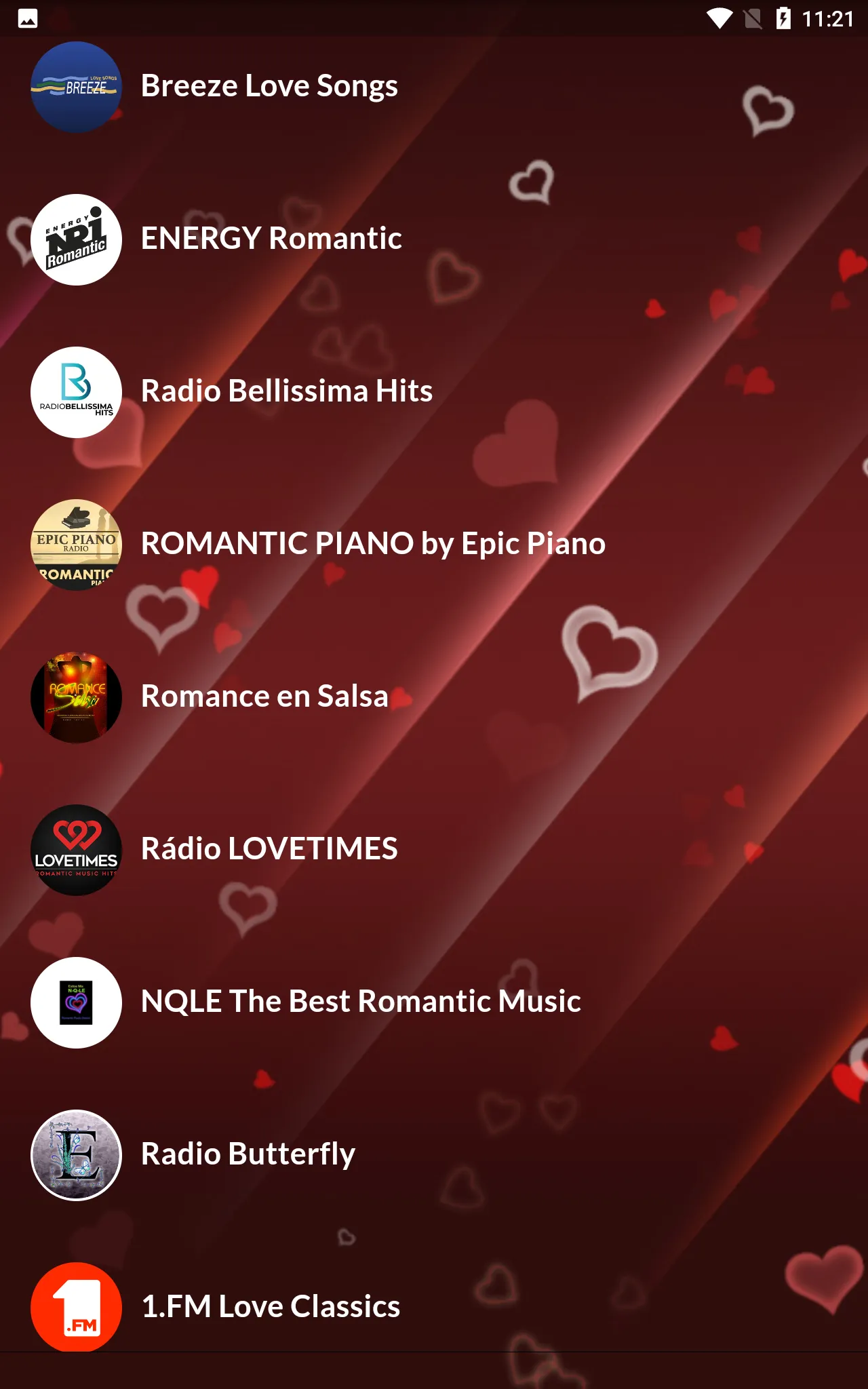 Love And Romance Radio | Indus Appstore | Screenshot